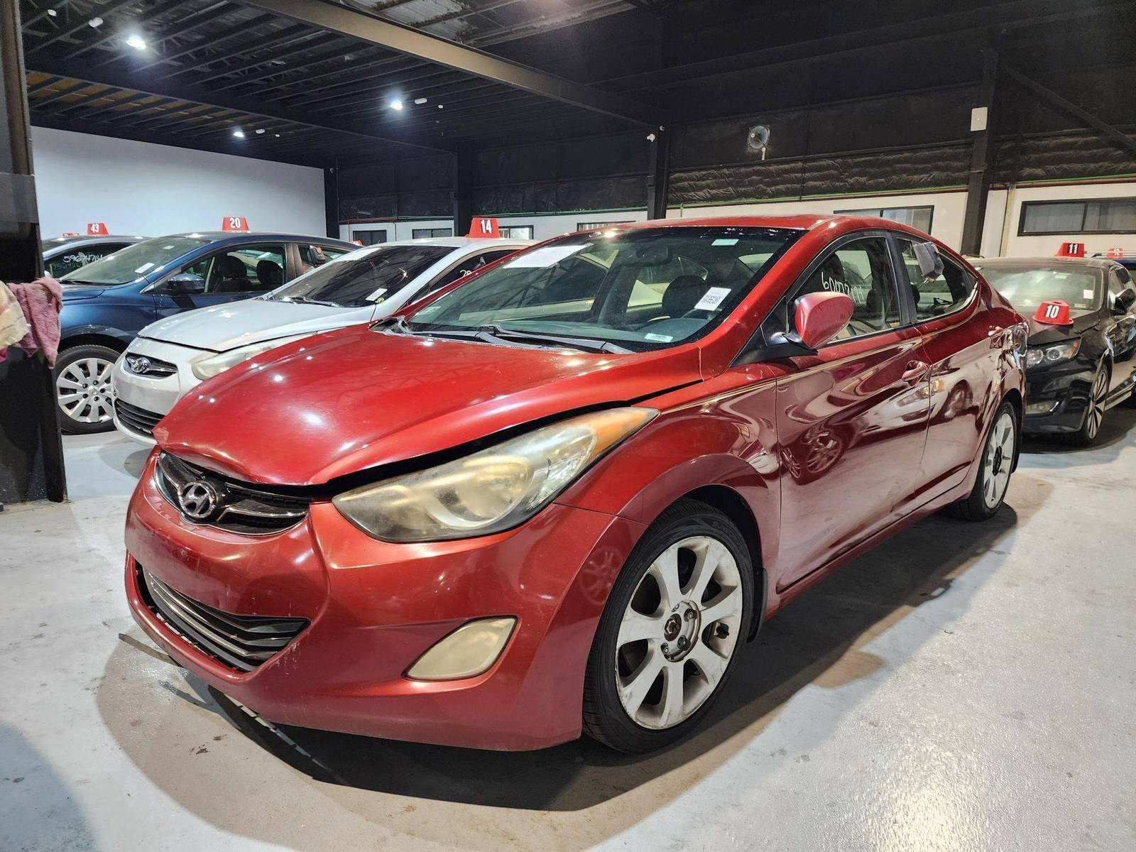 2012 HYUNDAI ELANTRA — 210014 Miles — Lot 21601 — Al Quoz - Marhaba Auctions Used Cars - Image 5