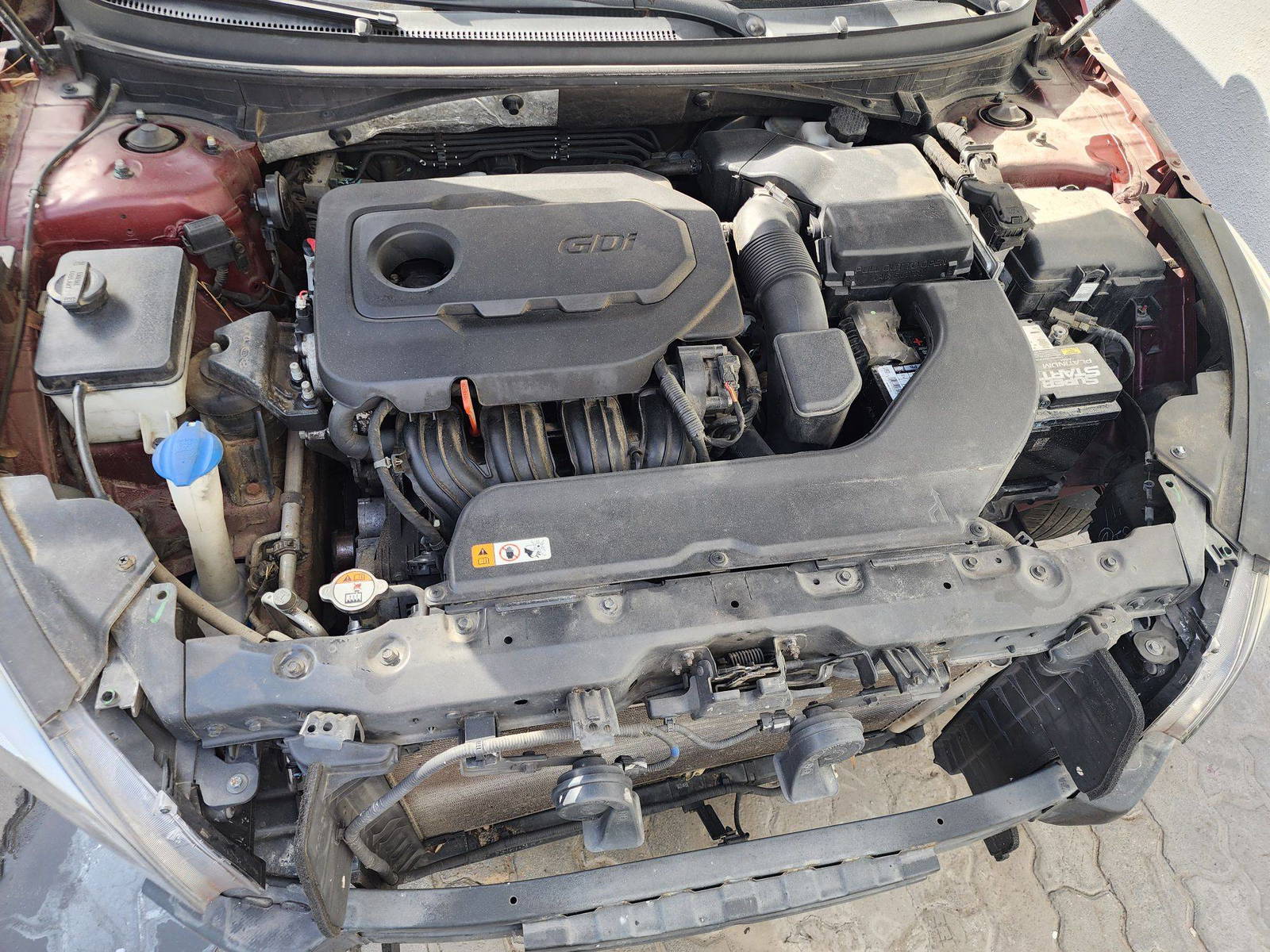 2016 HYUNDAI SONATA — 136597 Miles — Lot 44212585 — Al Quoz - Marhaba Auctions Used Cars - Image 13