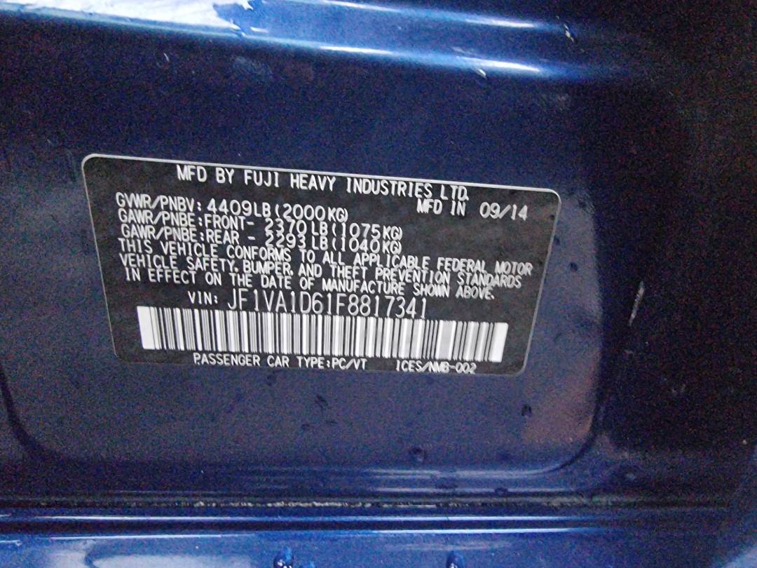 2015 SUBARU WRX — 135197 Miles — Lot 8817341 — Ind. 12 - Marhaba Auctions Used Cars - Image 11