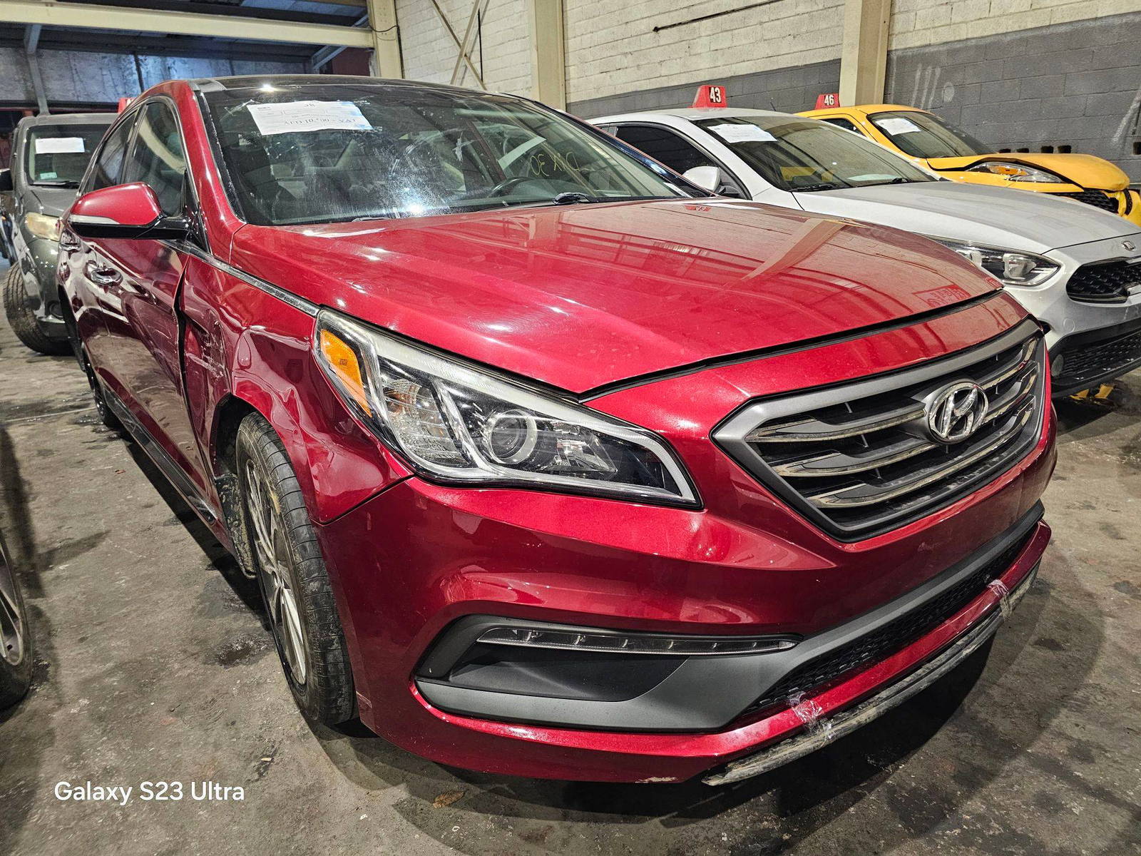 HYUNDAI SONATA 2015 - Marhaba Auction Used Cars - Image 4