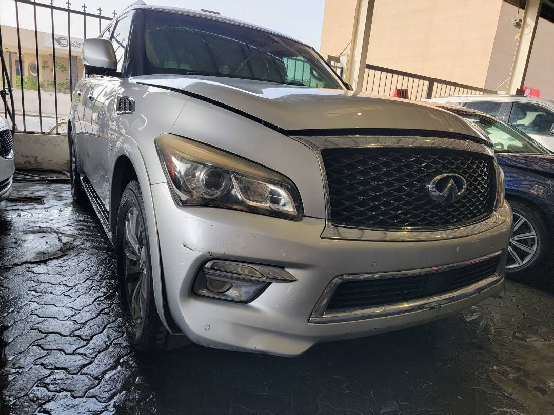2015 INFINITI QX80 — 193322 Miles — Lot 125478 — Main - Marhaba Auctions Used Cars - Image 4