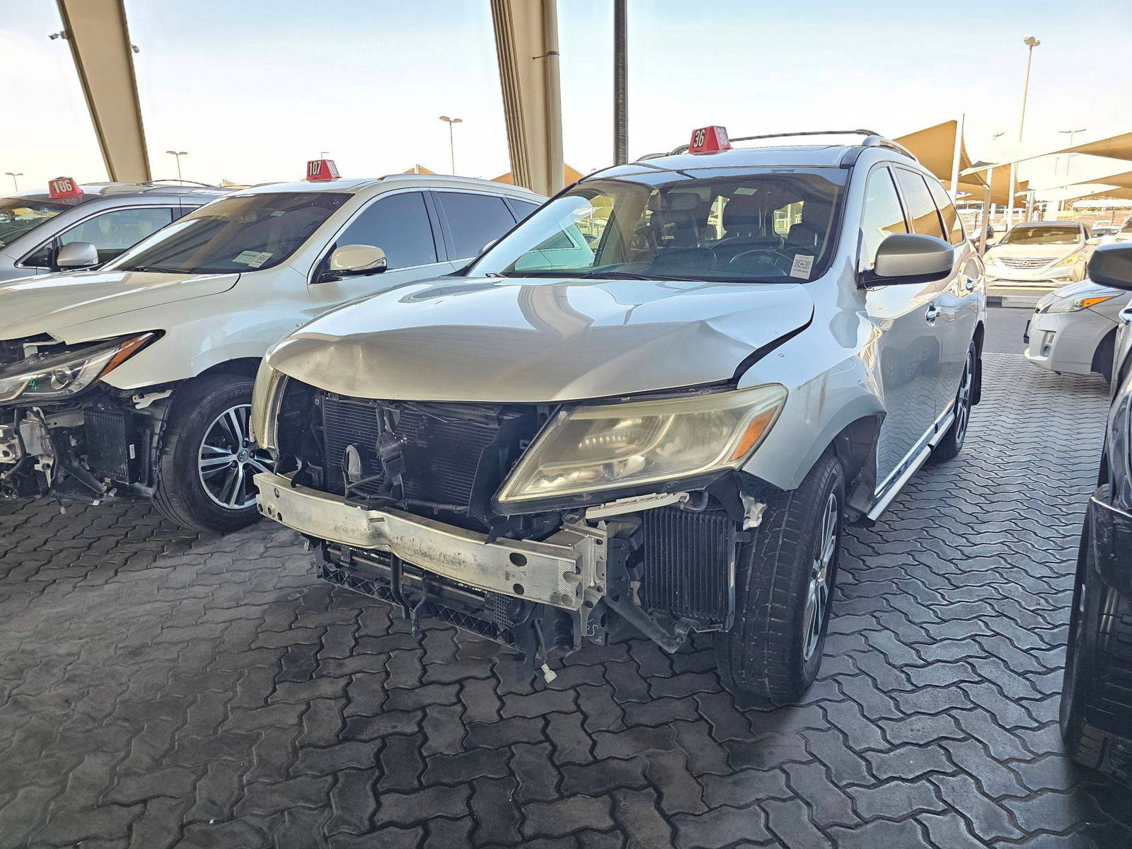2014 NISSAN PATHFINDER — 214338 Miles — Lot C672172 — Souq - Marhaba Auctions Used Cars - Image 10