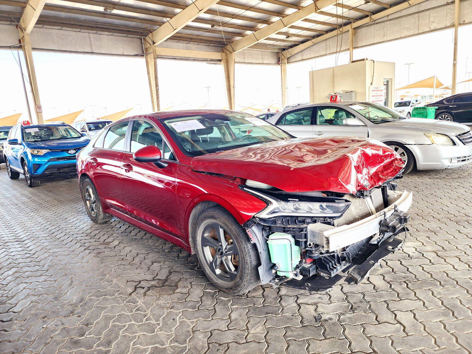 2021 KIA K5 — 57421 Miles — Lot 215487 — Souq - Marhaba Auctions Used Cars - Image 4