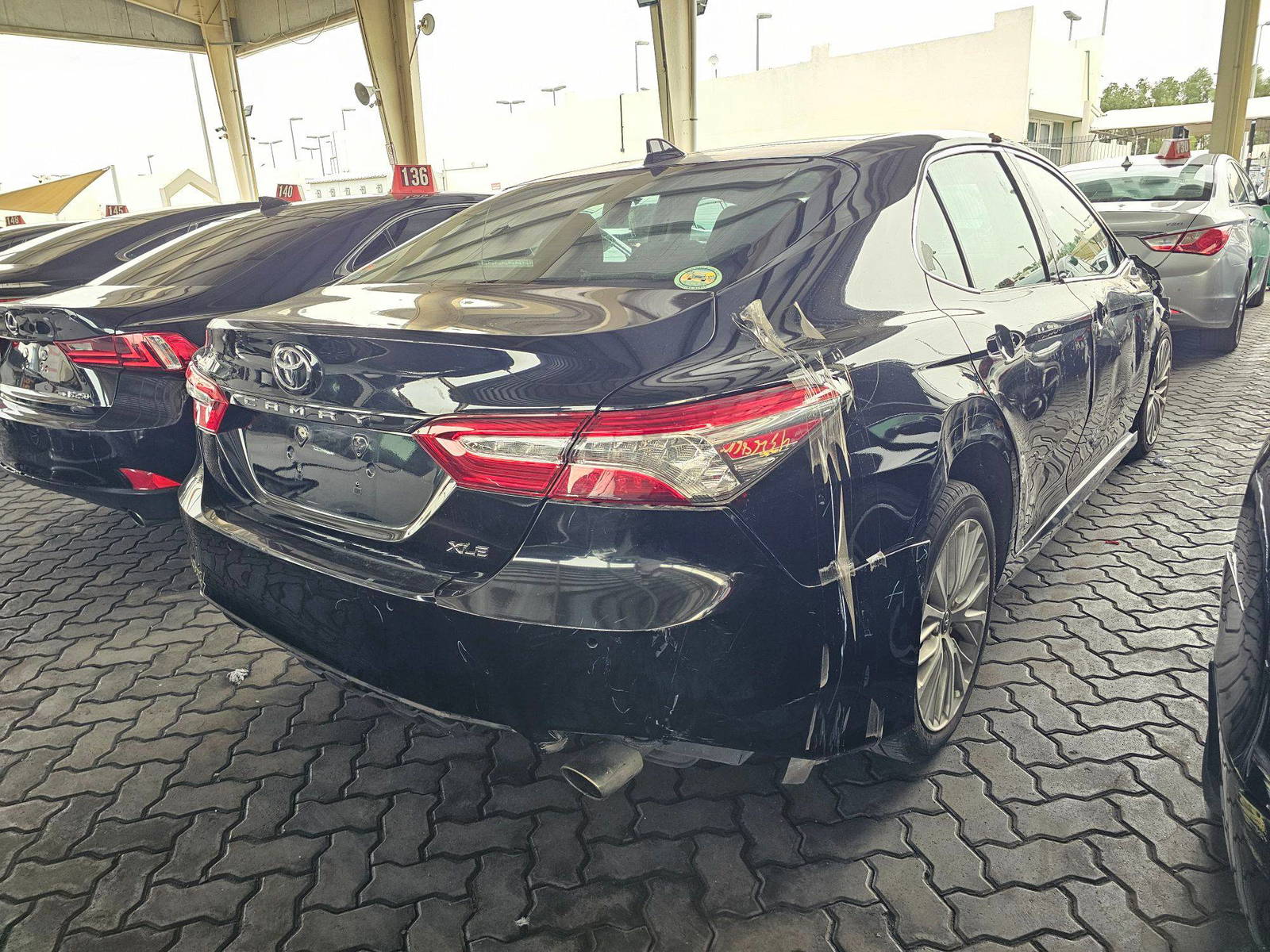 2019 TOYOTA CAMRY — 128395 Miles — Lot 507488 — Main - Marhaba Auctions Used Cars - Image 3