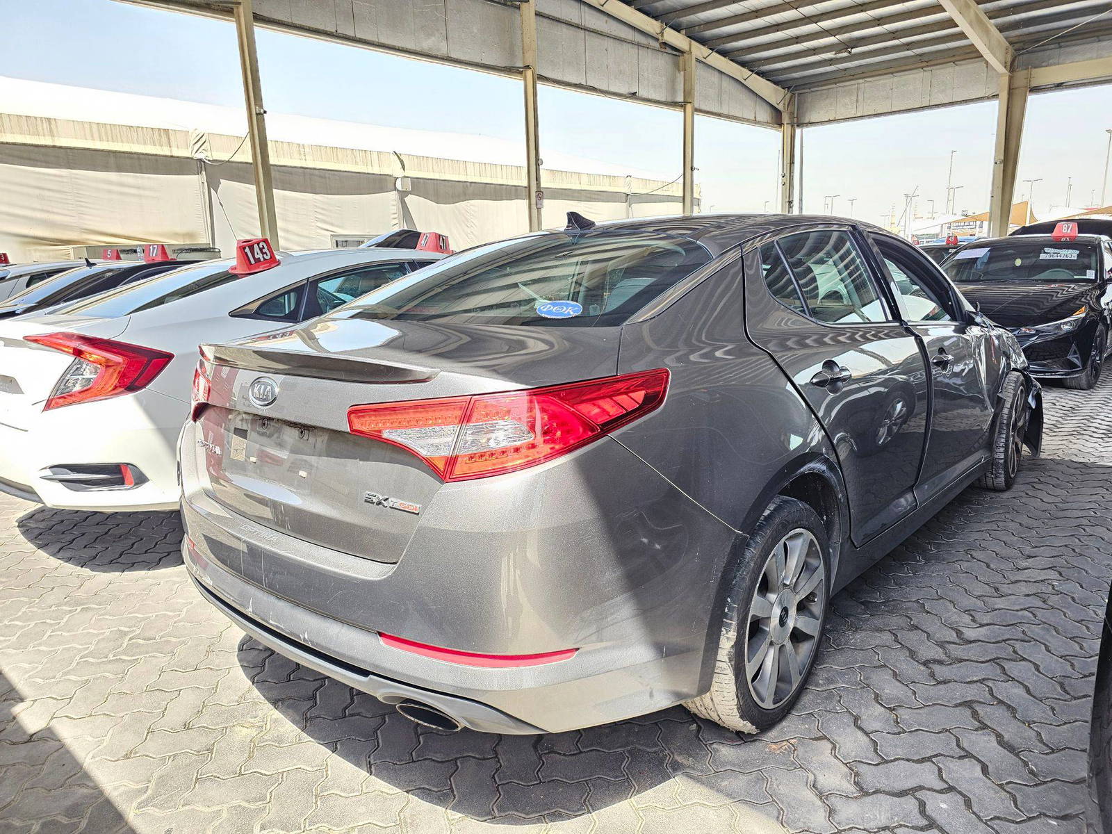 2012 KIA OPTIMA — 121704 Miles — Lot 4A62CG045653 — Souq - Marhaba Auctions Used Cars - Image 3