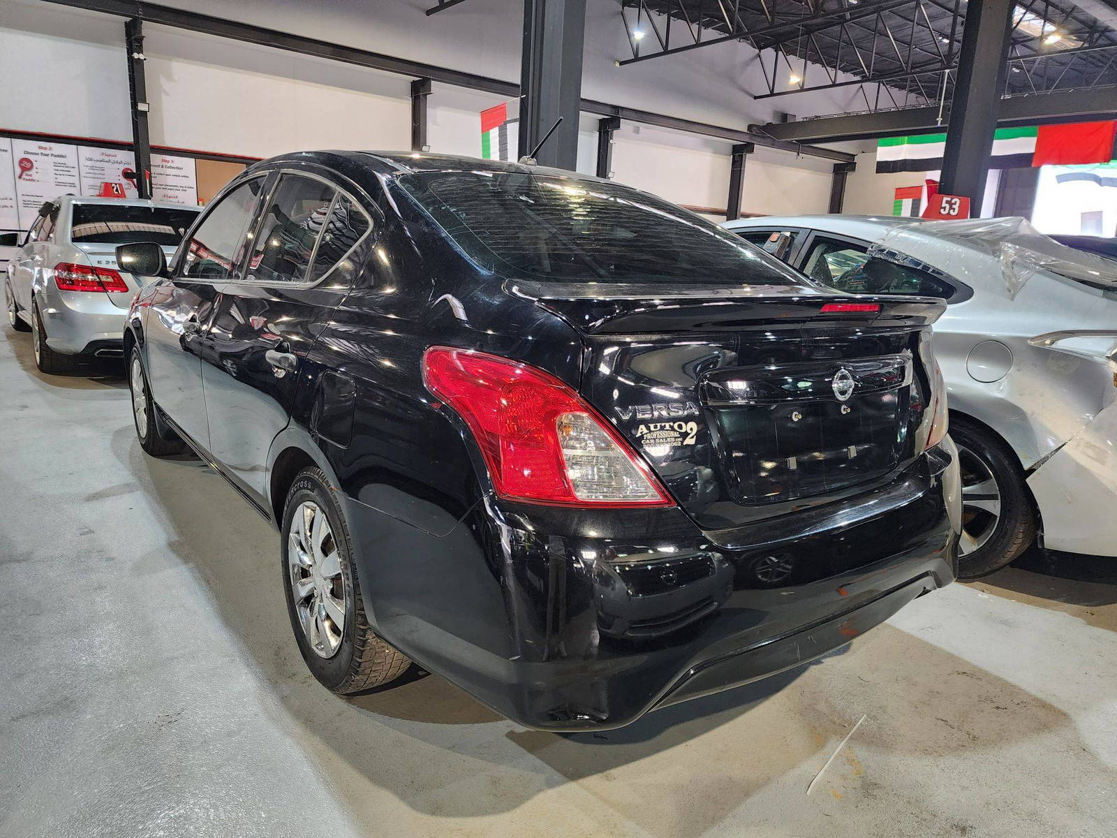 2019 NISSAN VERSA — 140044 Miles — Lot 31114 — Al Quoz - Marhaba Auctions Used Cars - Image 3