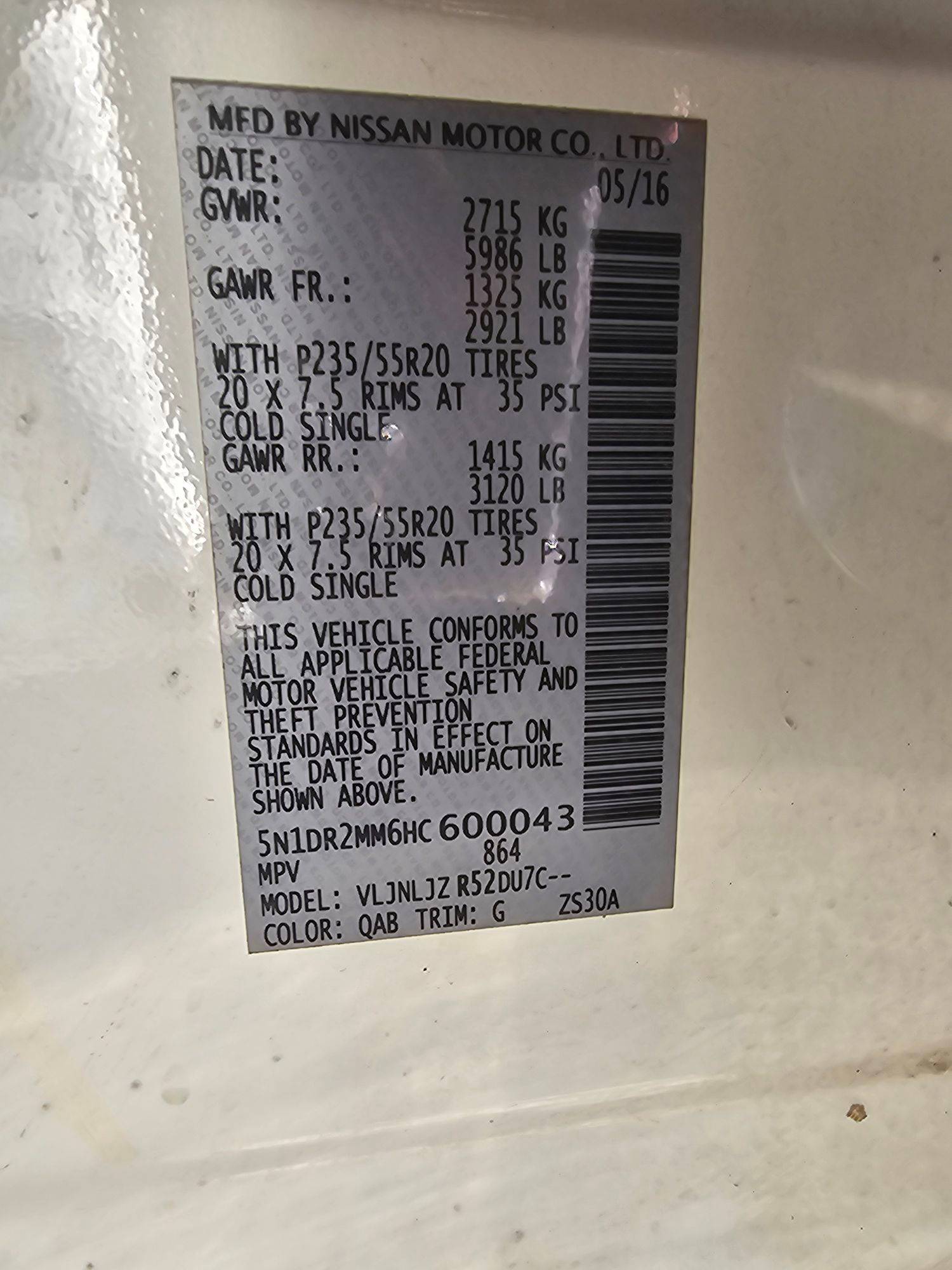 NISSAN PATHFINDER 2017 - Marhaba Auction Used Cars - Image 11