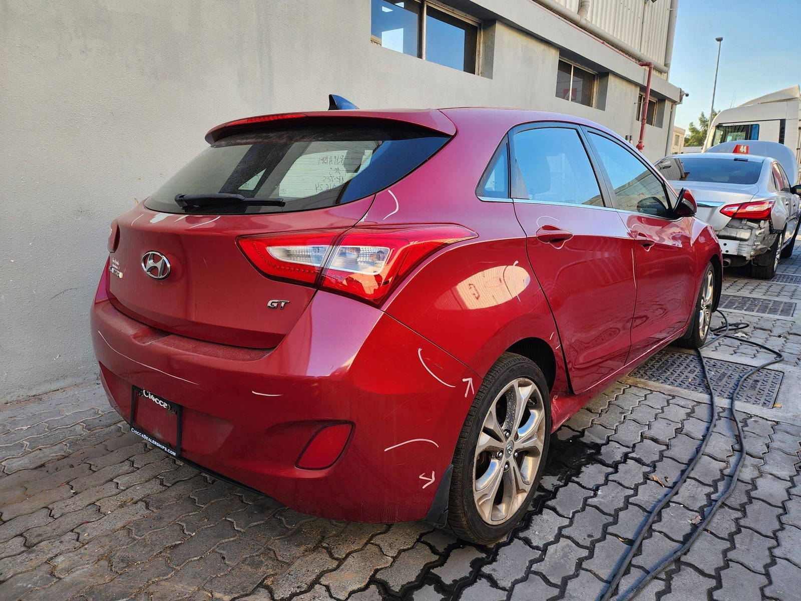 2014 HYUNDAI ELANTRA GT — 135410 Miles — Lot 16868 — Al Quoz - Marhaba Auctions Used Cars - Image 4