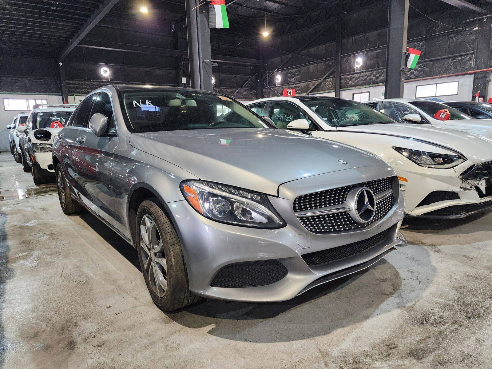 MERCEDES BENZ C300 2015 - Marhaba Auction Used Cars - Image 3