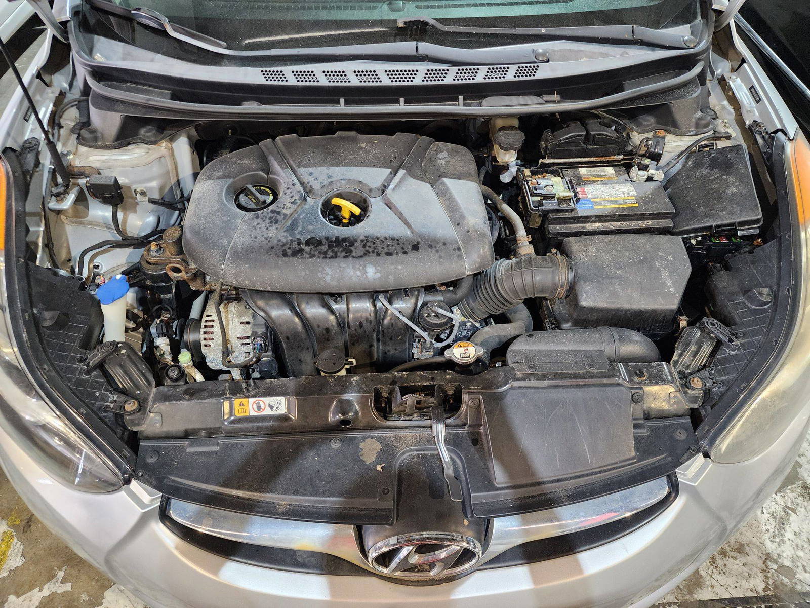 2013 HYUNDAI ELANTRA — 212081 Miles — Lot 84842764 — Al Quoz - Marhaba Auctions Used Cars - Image 11
