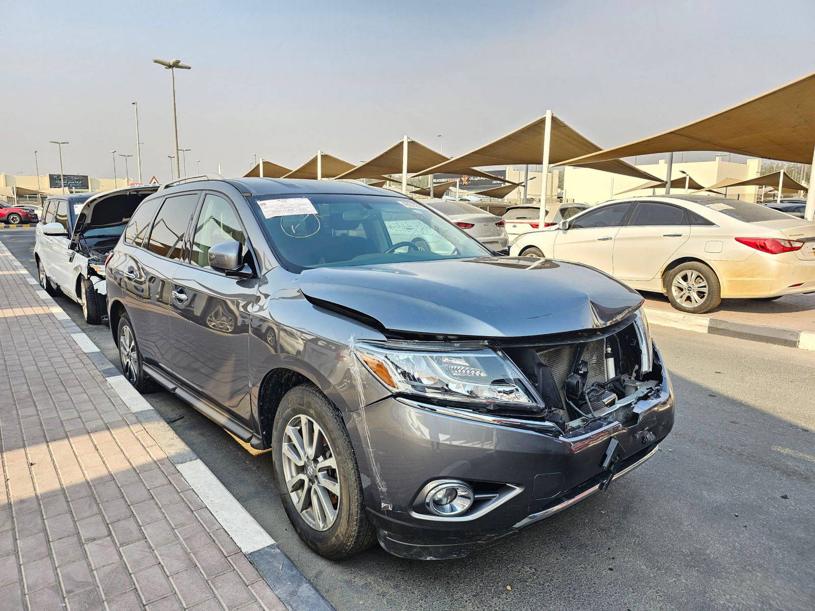 2016 NISSAN PATHFINDER — 158434 Miles — Lot 48515655 — Souq - Marhaba Auctions Used Cars - Image 4