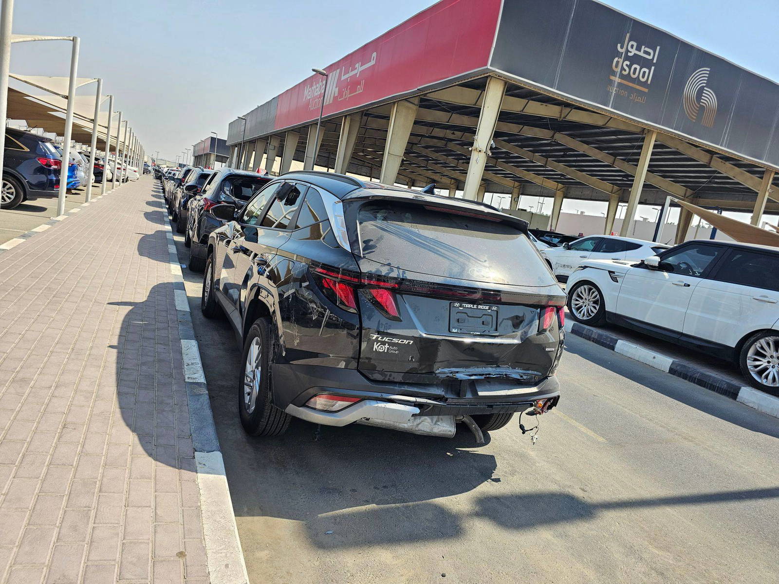 2025 HYUNDAI TUCSON — 14830 KM — Lot 9SH441828 — Souq - Marhaba Auctions Used Cars - Image 4