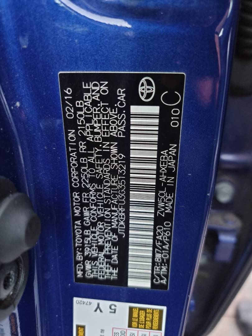 TOYOTA PRIUS 2016 - Marhaba Auction Used Cars - Image 7