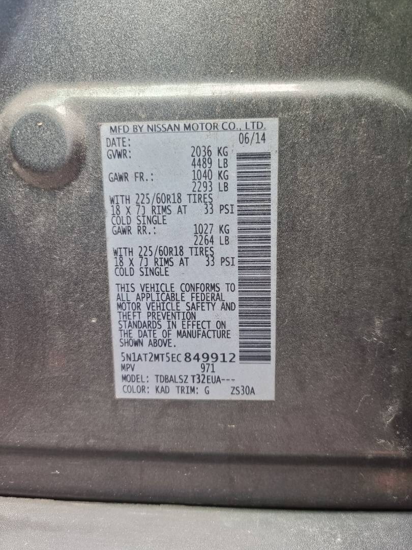 NISSAN ROGUE 2014 - Marhaba Auction Used Cars - Image 16