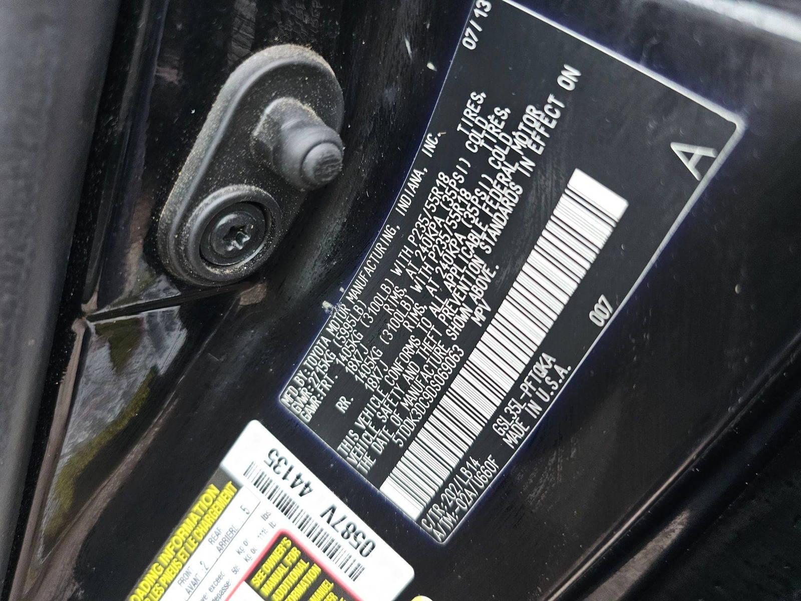 TOYOTA SIENNA 2013 - Marhaba Auction Used Cars - Image 10