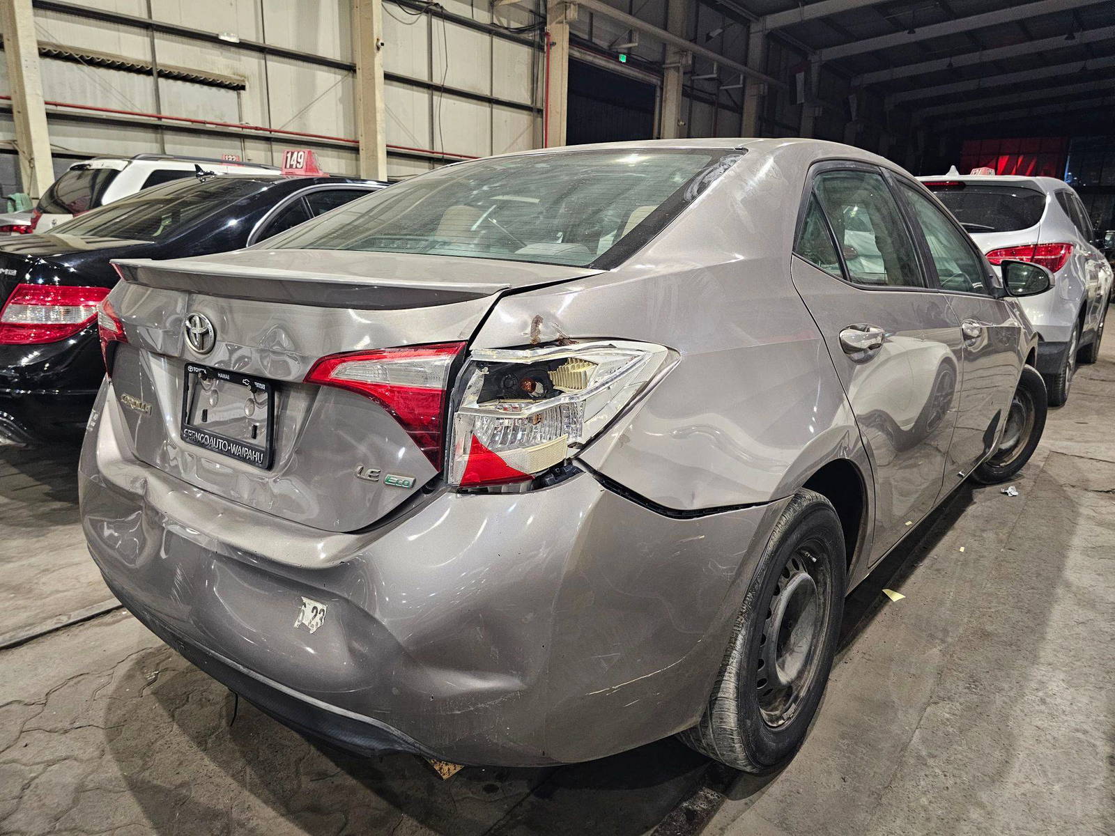 2014 TOYOTA COROLLA — 185273 Miles — Lot 081679 — Main - Marhaba Auctions Used Cars - Image 3