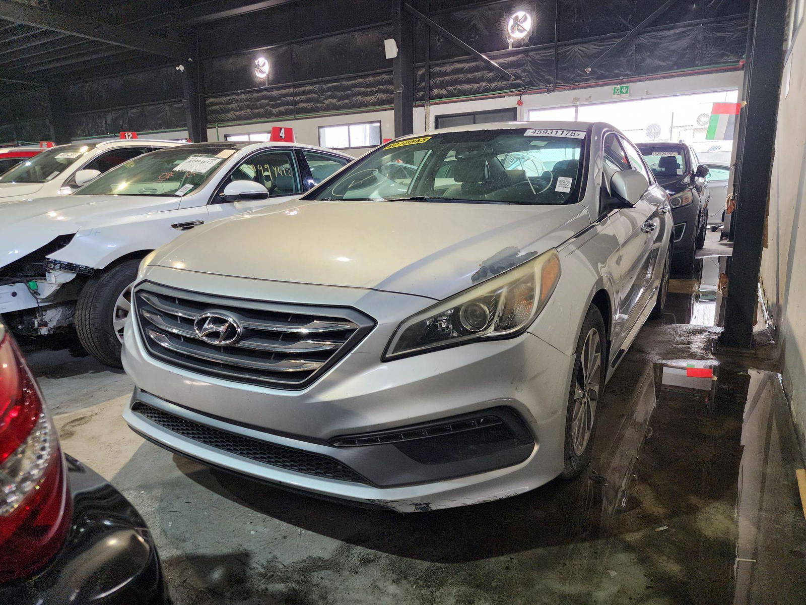 2017 HYUNDAI SONATA — 123732 Miles — Lot 45931175 — Main - Marhaba Auctions Used Cars - Image 4