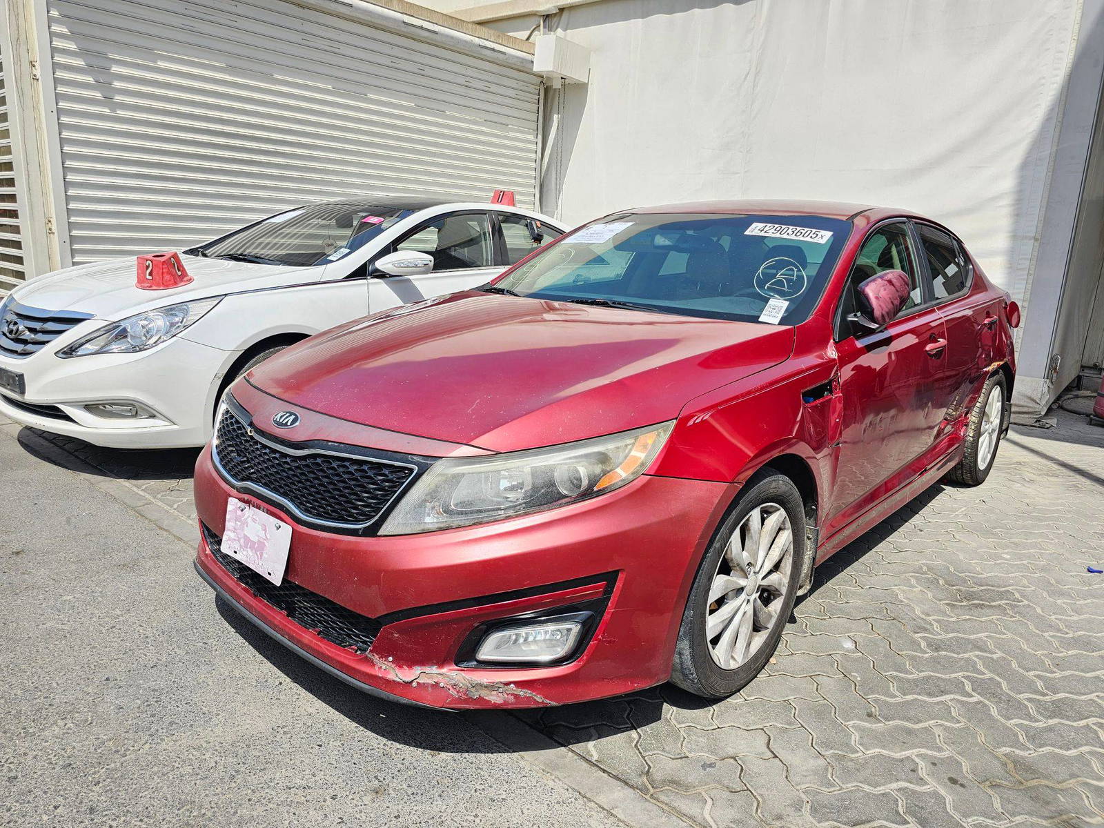 2015 KIA OPTIMA — 165531 Miles — Lot 42903605 — Souq - Marhaba Auctions Used Cars - Image 3