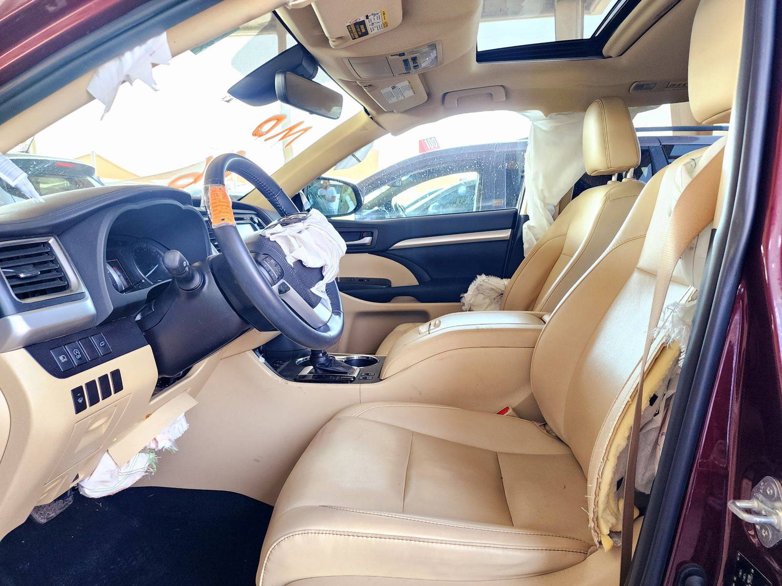 2019 TOYOTA HIGHLANDER — 85020 Miles — Lot RFH8KS935763 — Souq - Marhaba Auctions Used Cars - Image 9
