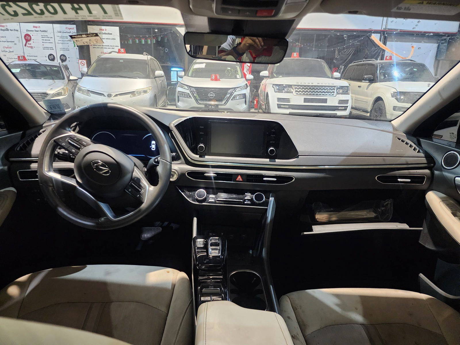 2022 HYUNDAI SONATA — 63243 Miles — Lot 243100 — Main - Marhaba Auctions Used Cars - Image 8