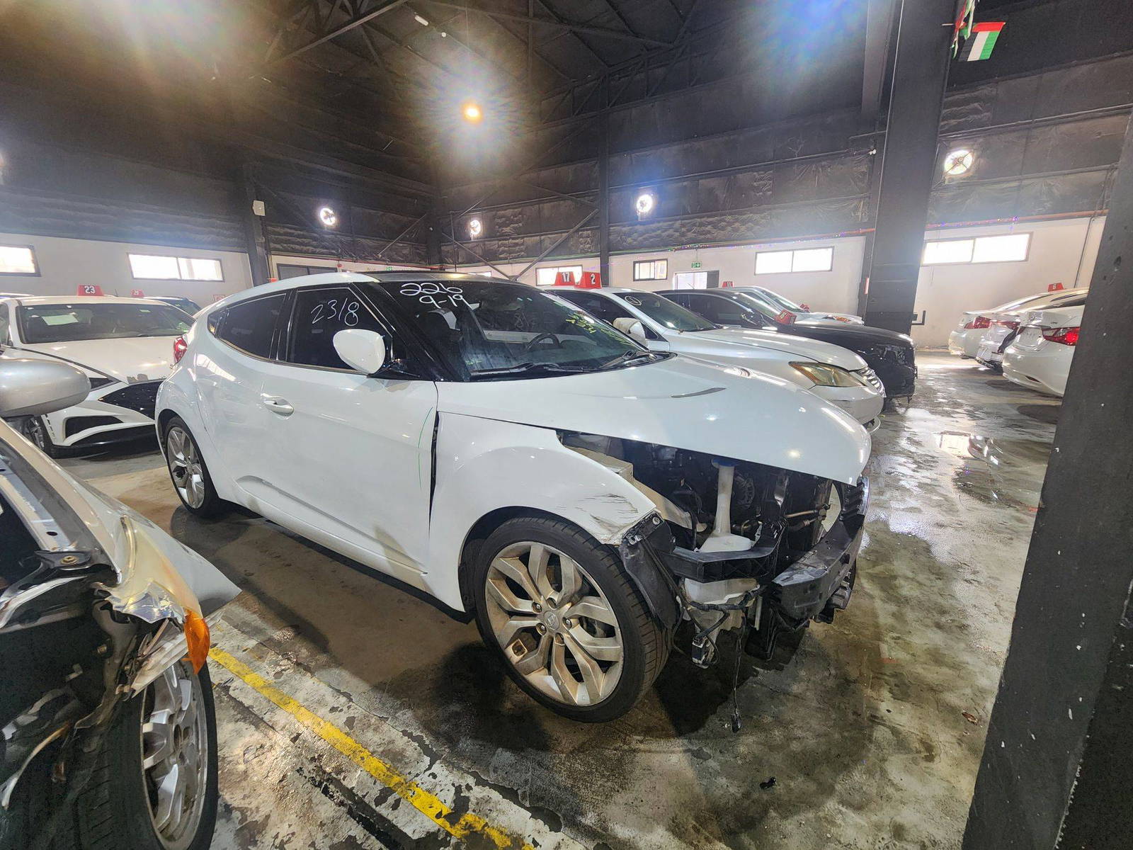 2013 HYUNDAI VELOSTER — 145948 Miles — Lot 43182318 — Al Quoz - Marhaba Auctions Used Cars - Image 4