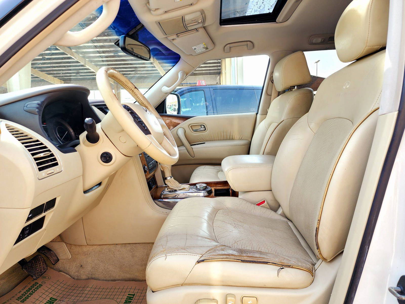 2013 INFINITI QX56 — 195130 Miles — Lot NE4D9060802 — Souq - Marhaba Auctions Used Cars - Image 9