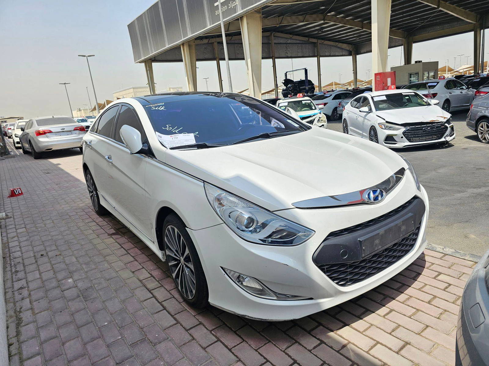2012 HYUNDAI SONATA — 196618 KM — Lot 043040 — Main - Marhaba Auctions Used Cars - Image 4