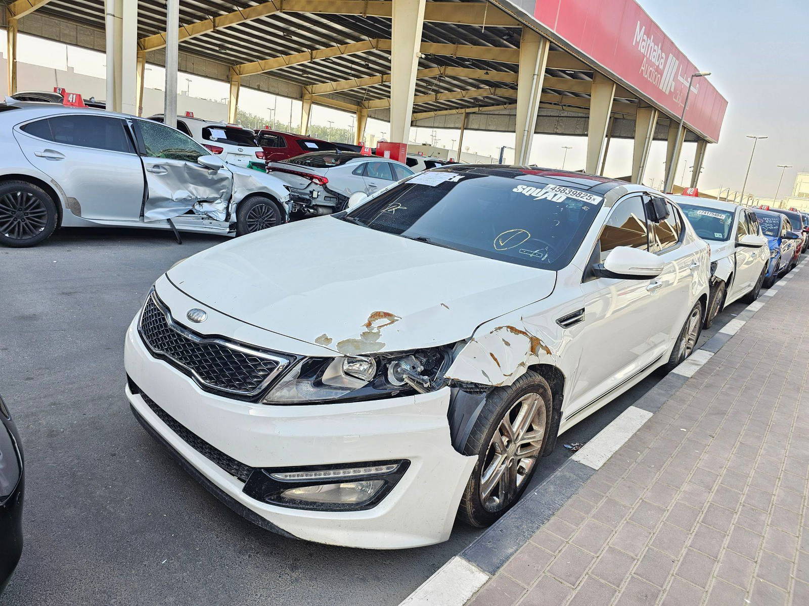 2013 KIA OPTIMA — 214615 Miles — Lot 9DG243017 — Souq - Marhaba Auctions Used Cars - Image 4