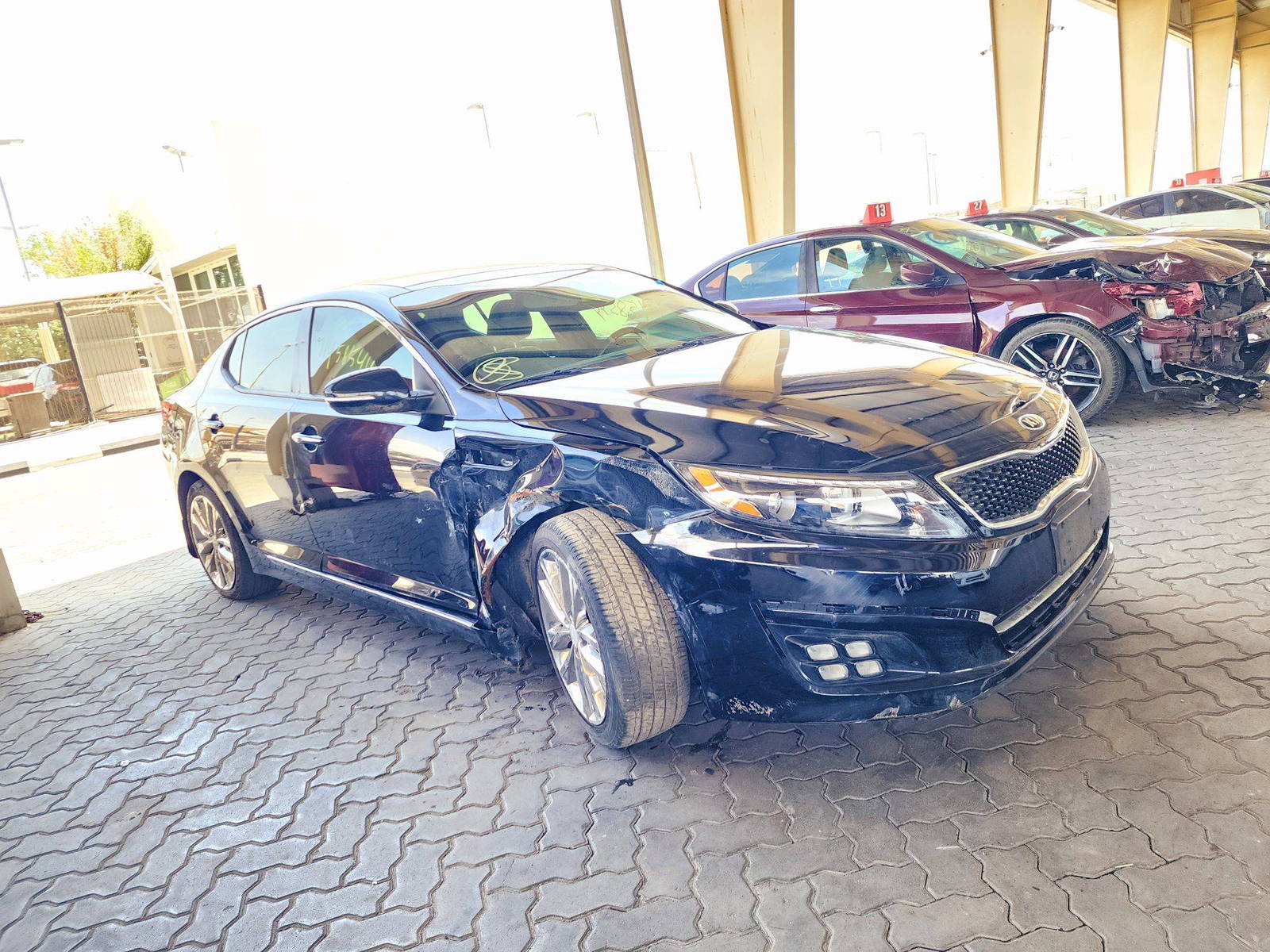2015 KIA OPTIMA — 98638 Miles — Lot 71458544 — Souq - Marhaba Auctions Used Cars - Image 4