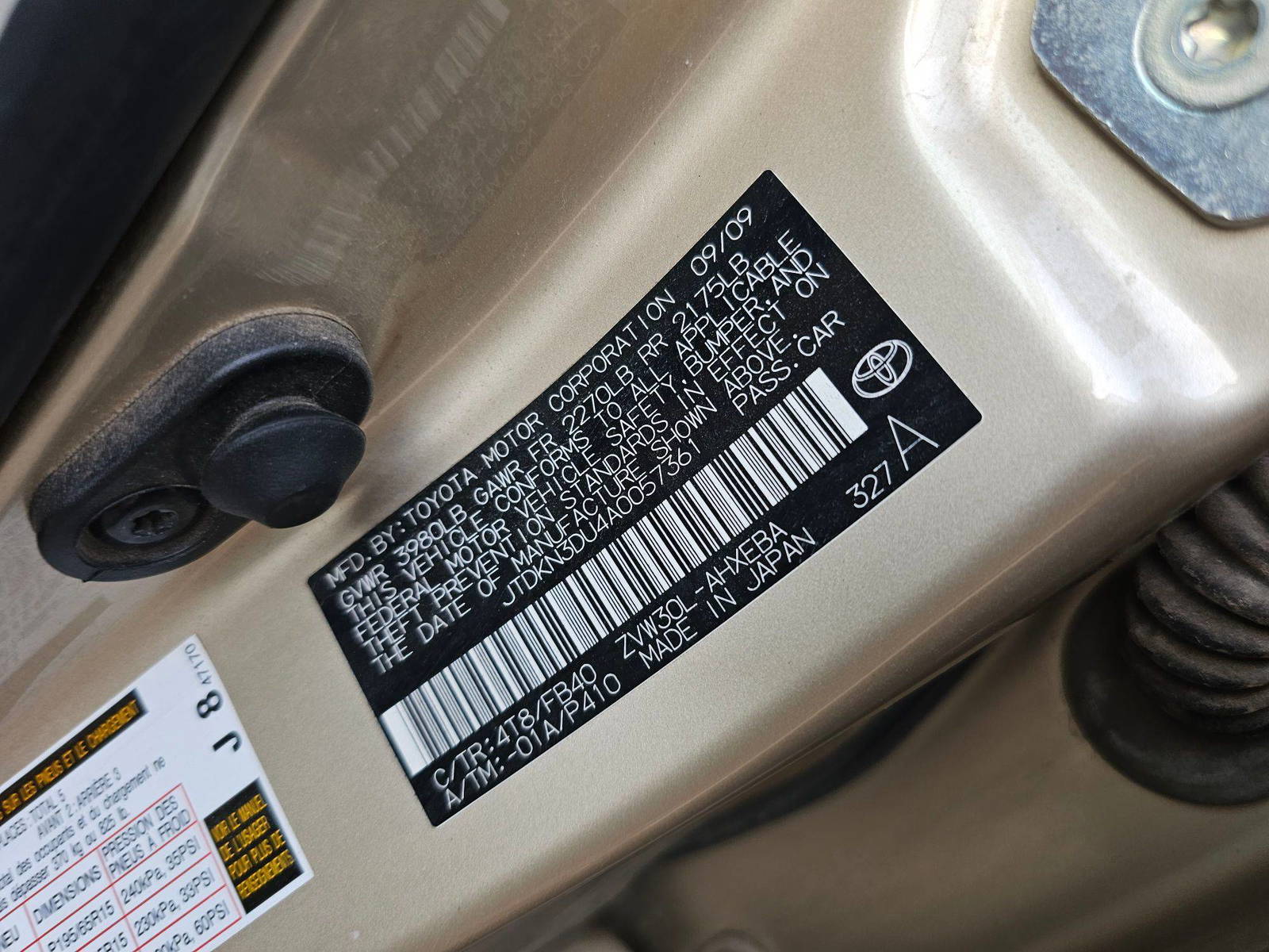 TOYOTA PRIUS 2010 - Marhaba Auction Used Cars - Image 9