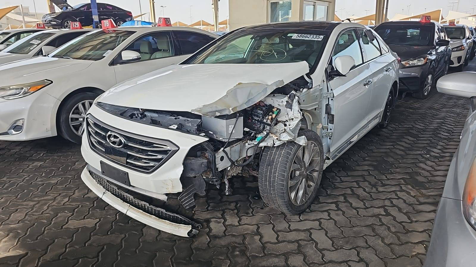 HYUNDAI SONATA 2017 - Marhaba Auction Used Cars - Image 9