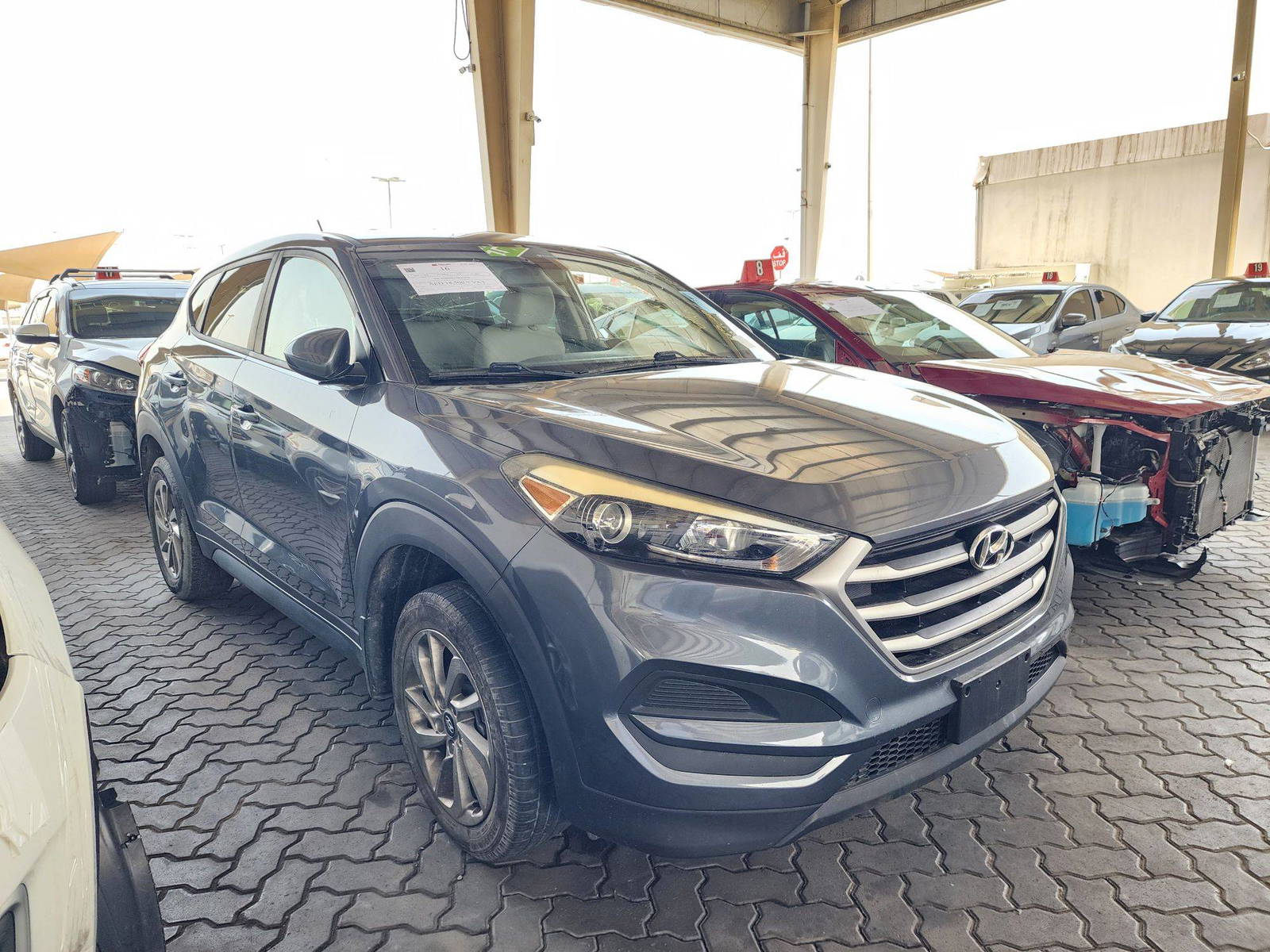 2017 HYUNDAI TUCSON — 120029 Miles — Lot 1358122 — Souq - Marhaba Auctions Used Cars - Image 4