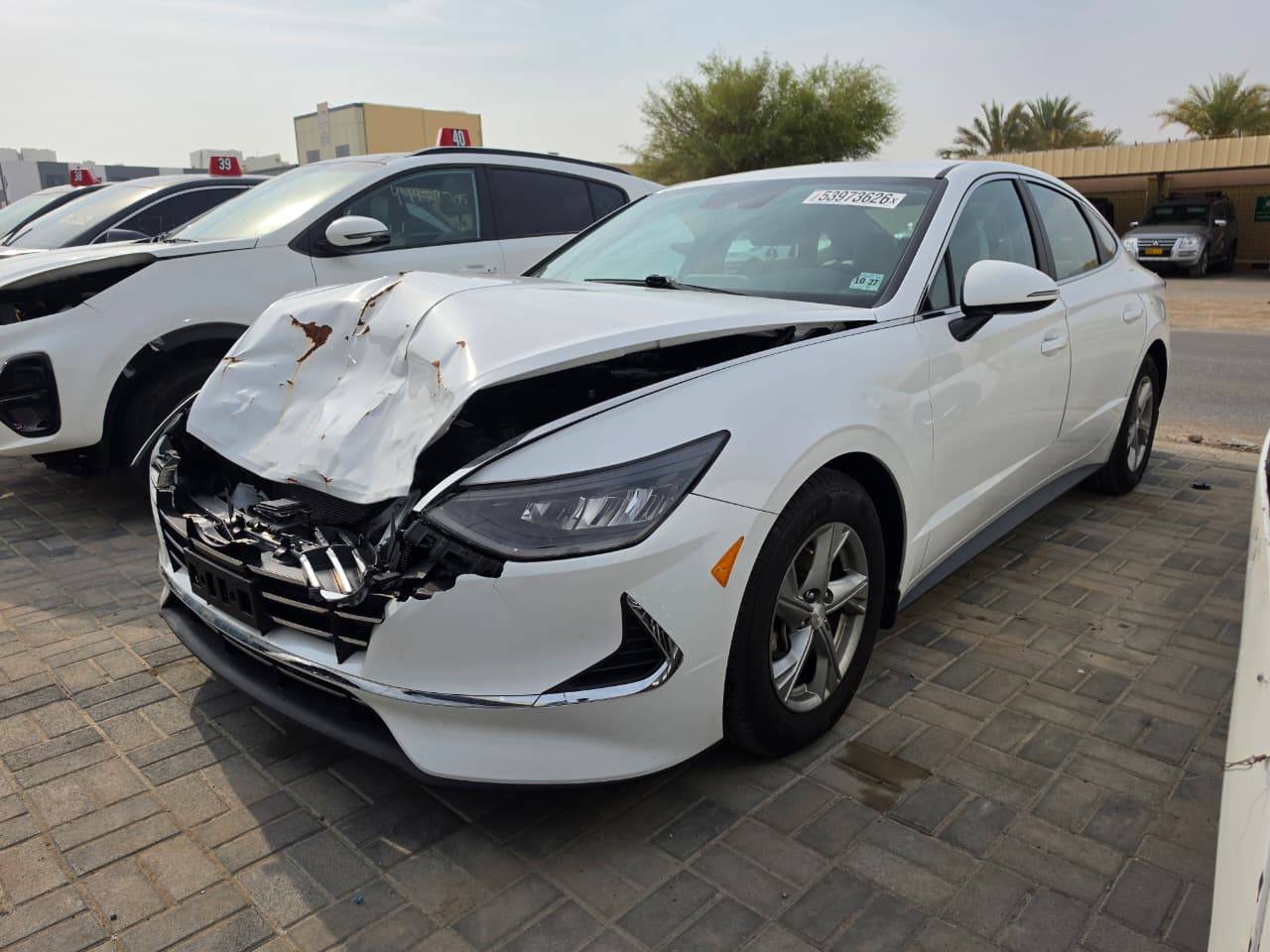 2023 HYUNDAI SONATA — sold — 17631 Miles — Lot 53973626 - Marhaba Auctions Used Cars - Image 3