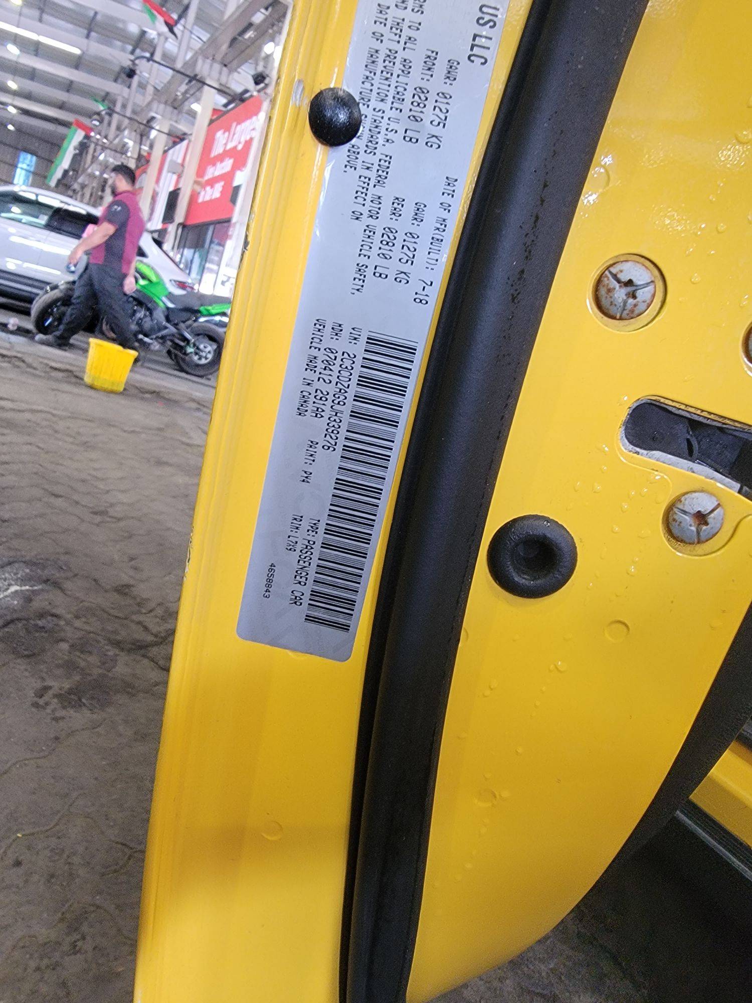 DODGE CHALLENGER 2018 - Marhaba Auction Used Cars - Image 10