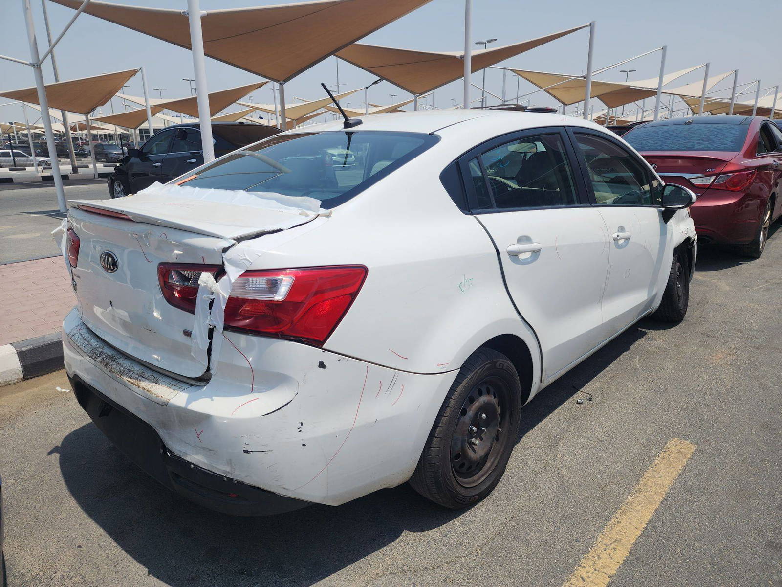 2013 KIA RIO — 143114 Miles — Lot 39115164 — Main - Marhaba Auctions Used Cars - Image 3