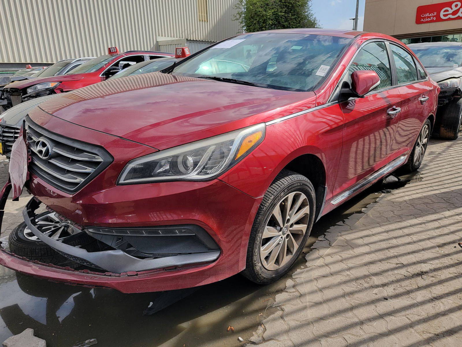 2015 HYUNDAI SONATA SPORT — 154546 Miles — Lot 68833505 — Main - Marhaba Auctions Used Cars - Image 3