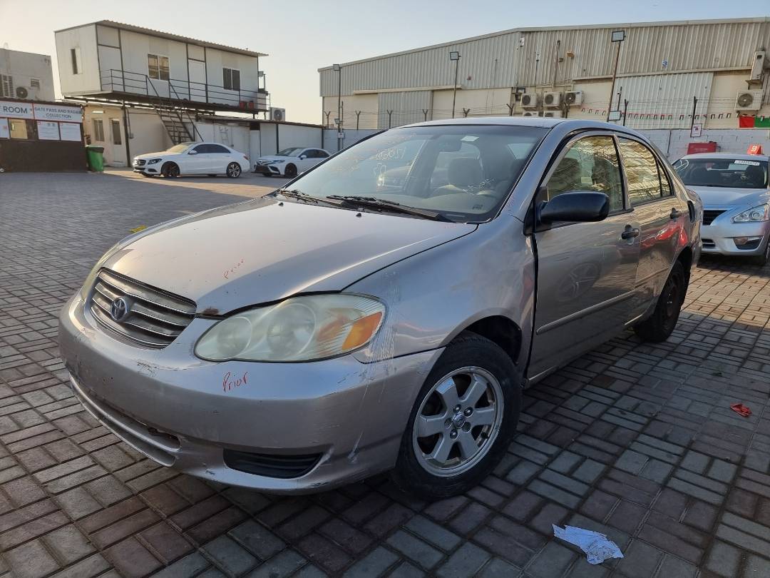 2003 TOYOTA COROLLA — 299999 Miles — Lot 125487 — Ind. 12 - Marhaba Auctions Used Cars - Image 3