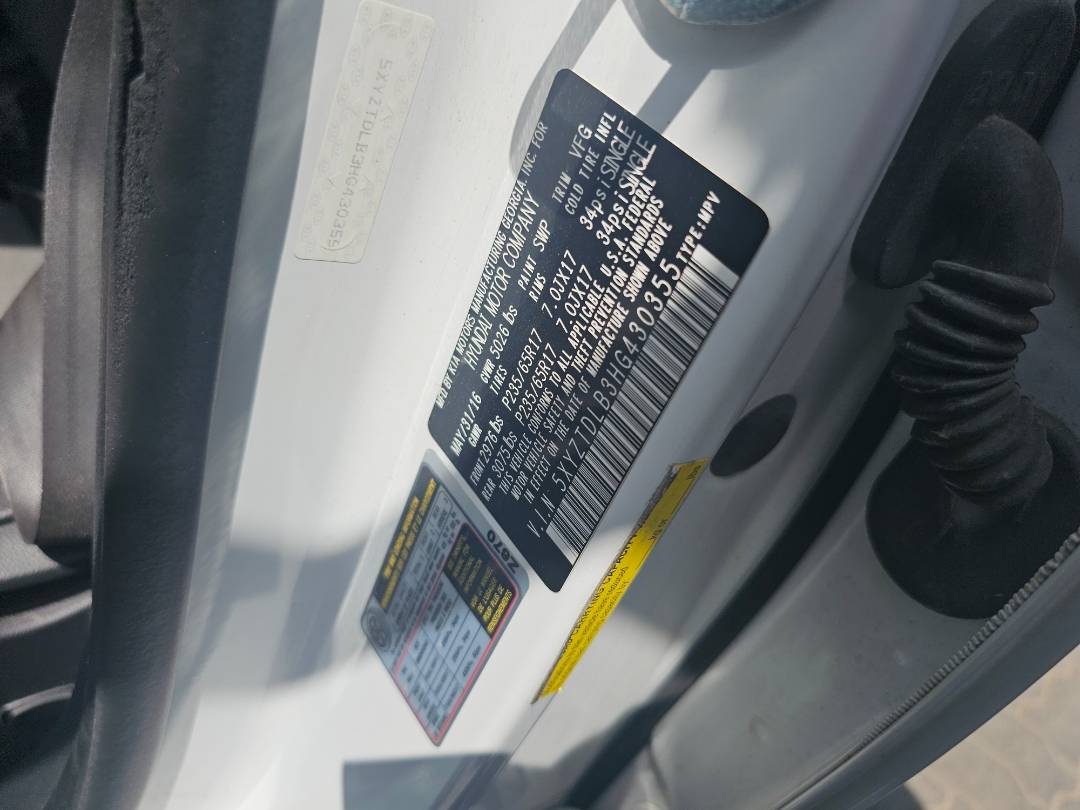 HYUNDAI SANTA FE 2017 - Marhaba Auction Used Cars - Image 8