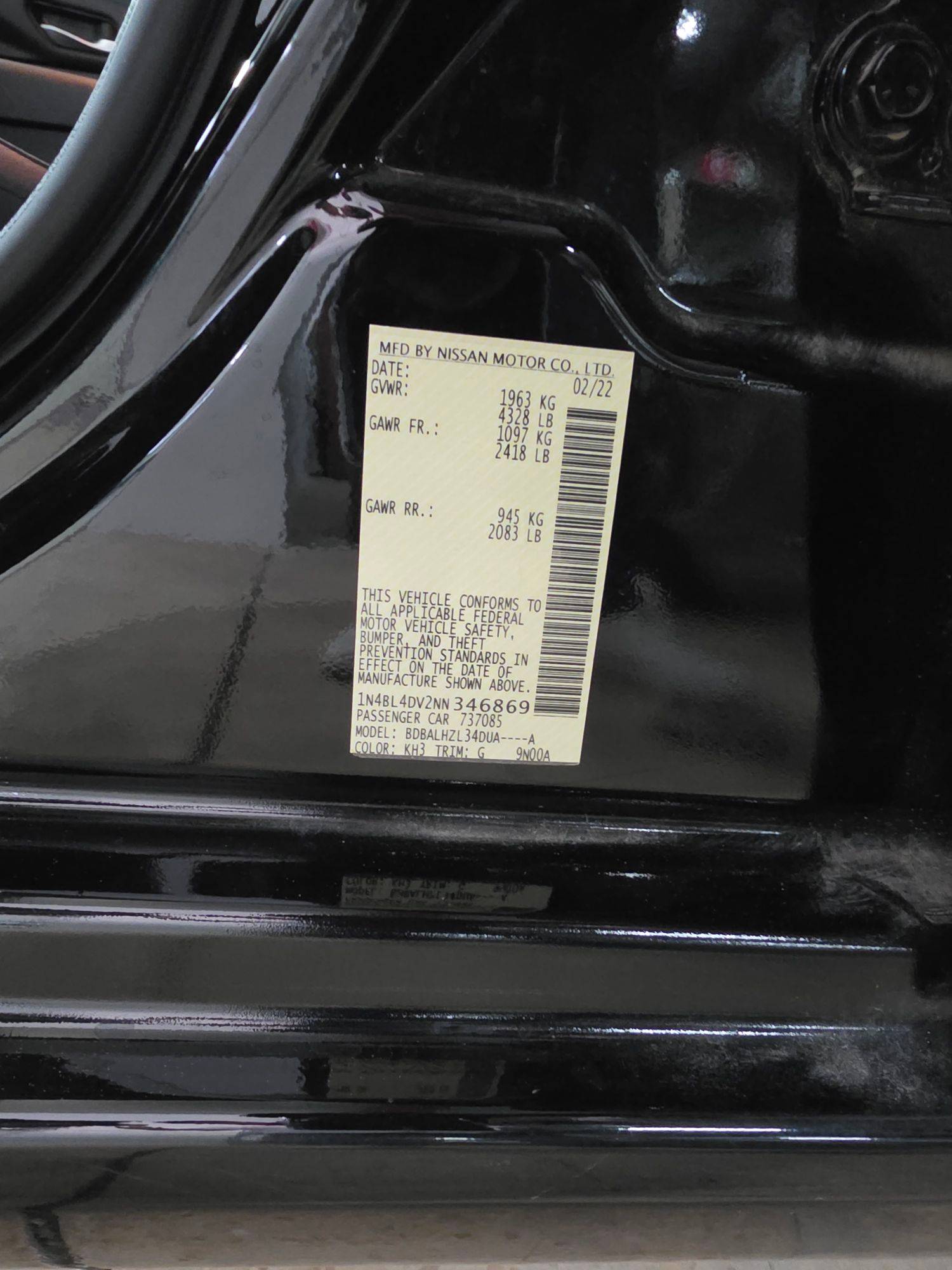 NISSAN ALTIMA 2022 - Marhaba Auction Used Cars - Image 9