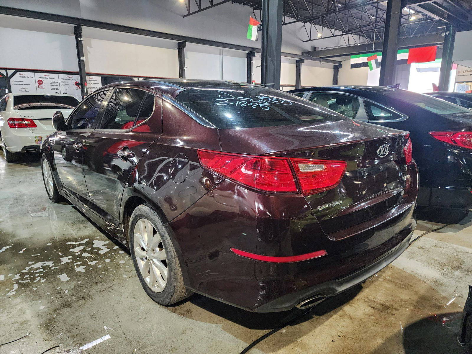 2015 KIA OPTIMA — 183849 Miles — Lot 914037 — Al Quoz - Marhaba Auctions Used Cars - Image 5