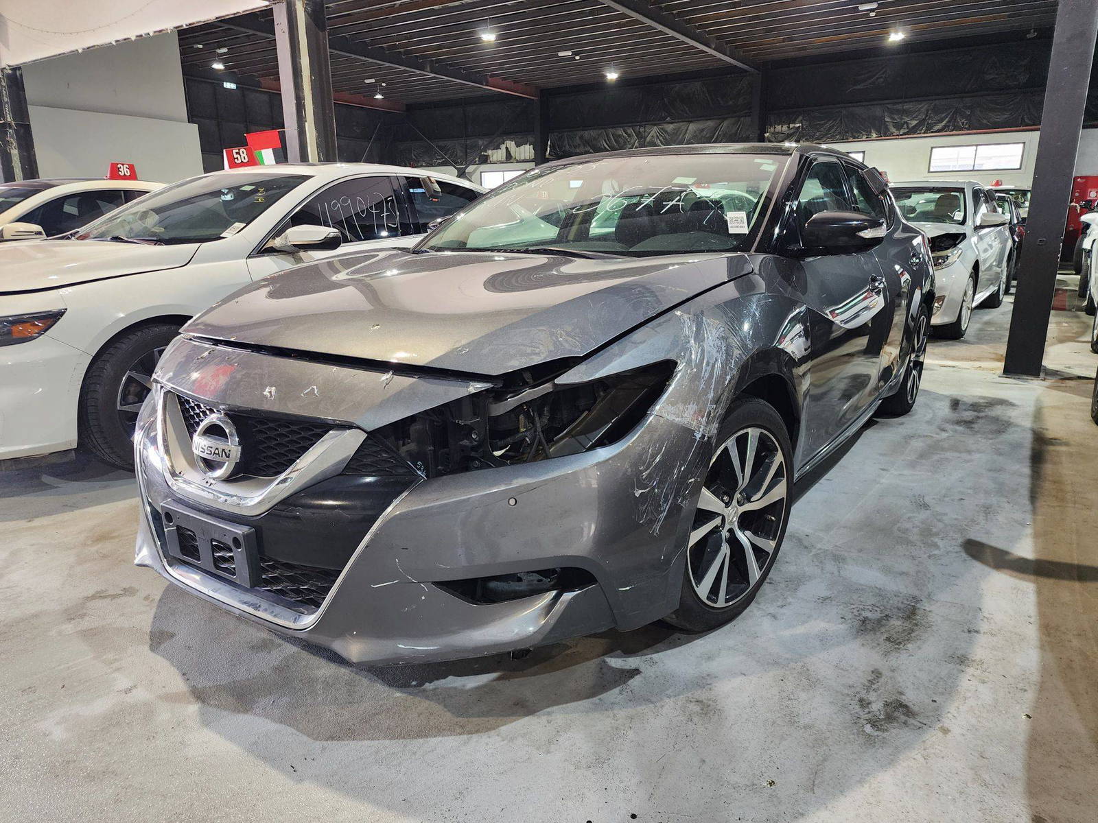 2017 NISSAN MAXIMA — 142421 Miles — Lot 38999080 — Al Quoz - Marhaba Auctions Used Cars - Image 4