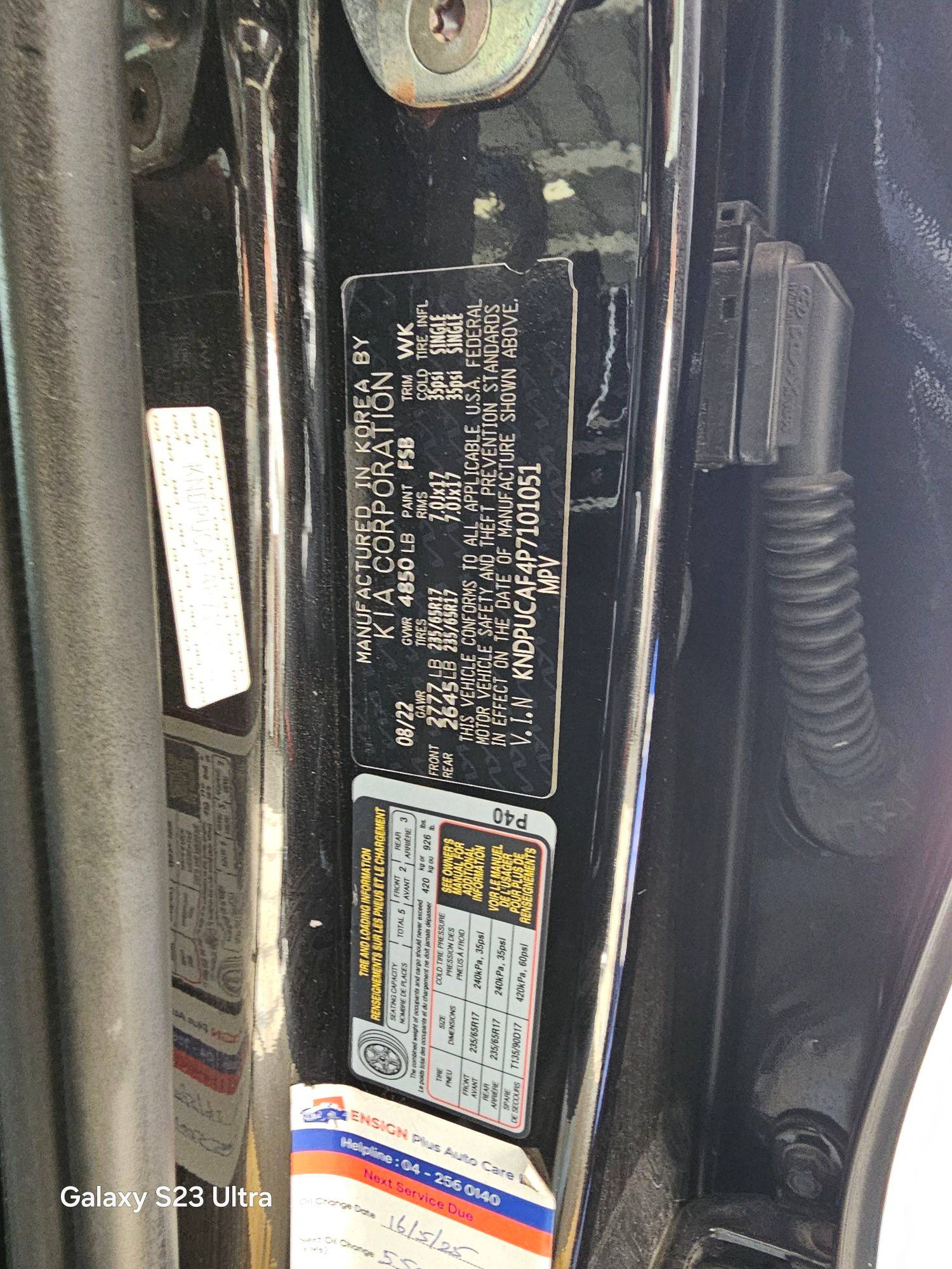 KIA SPORTAGE 2023 - Marhaba Auction Used Cars - Image 10