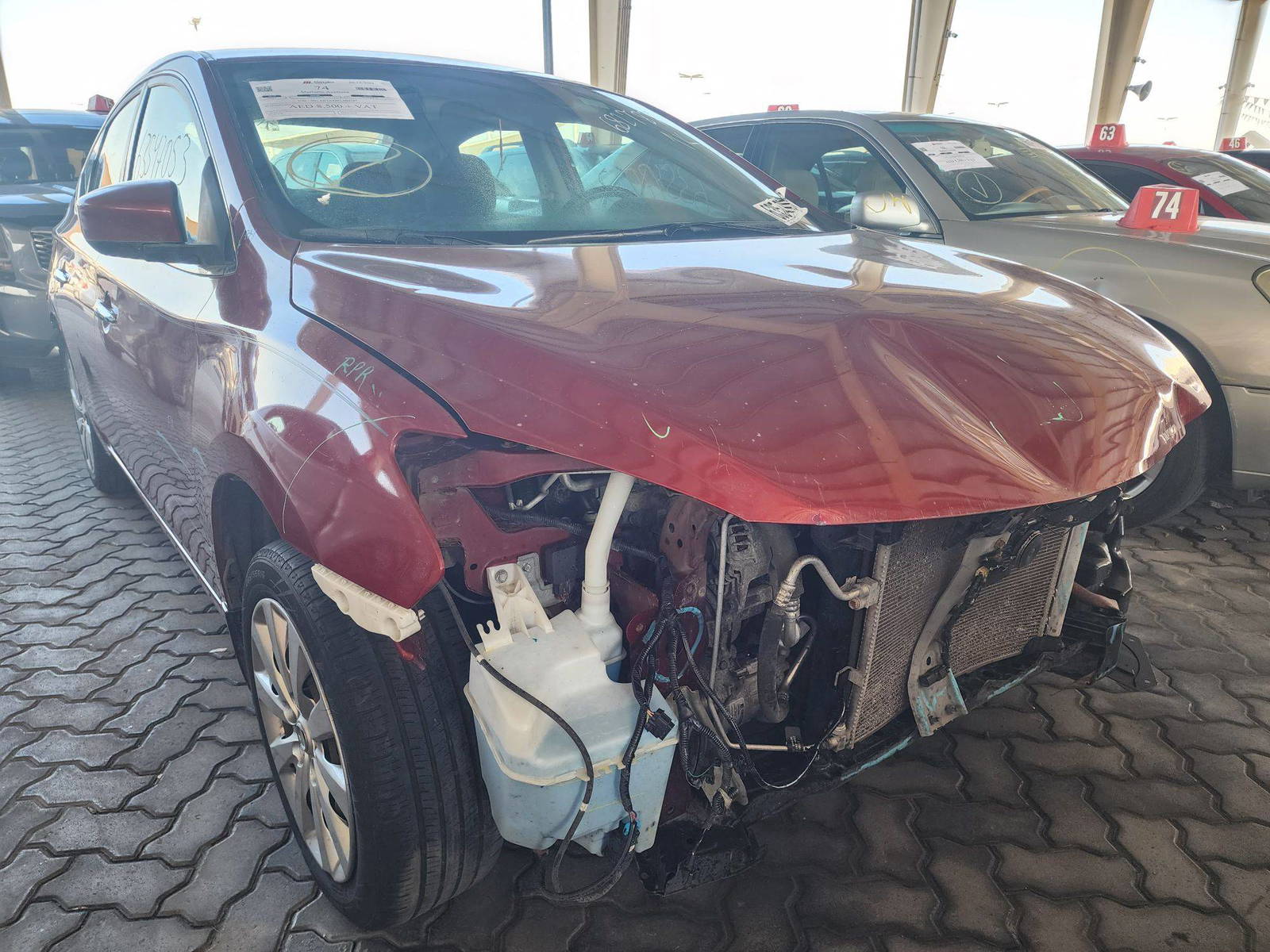 2015 NISSAN SENTRA — 128868 Miles — Lot 63547053 - Marhaba Auctions Used Cars - Image 8
