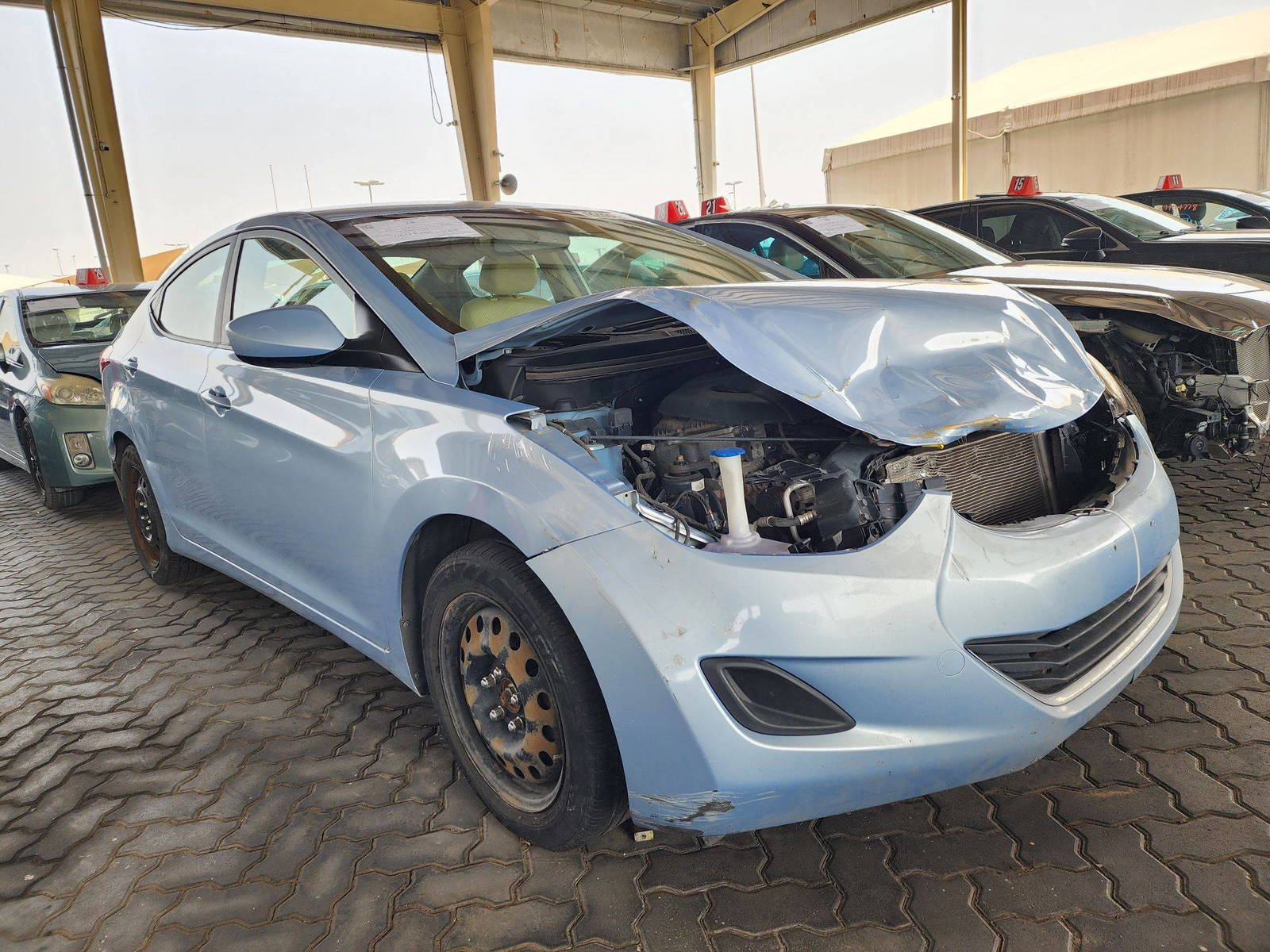 2013 HYUNDAI ELANTRA — 119192 Miles — Lot 85610 — Souq - Marhaba Auctions Used Cars - Image 4