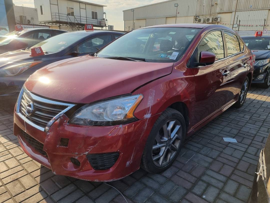 2013 NISSAN SENTRA — 130721 Miles — Lot 215478 — Ind. 12 - Marhaba Auctions Used Cars - Image 3