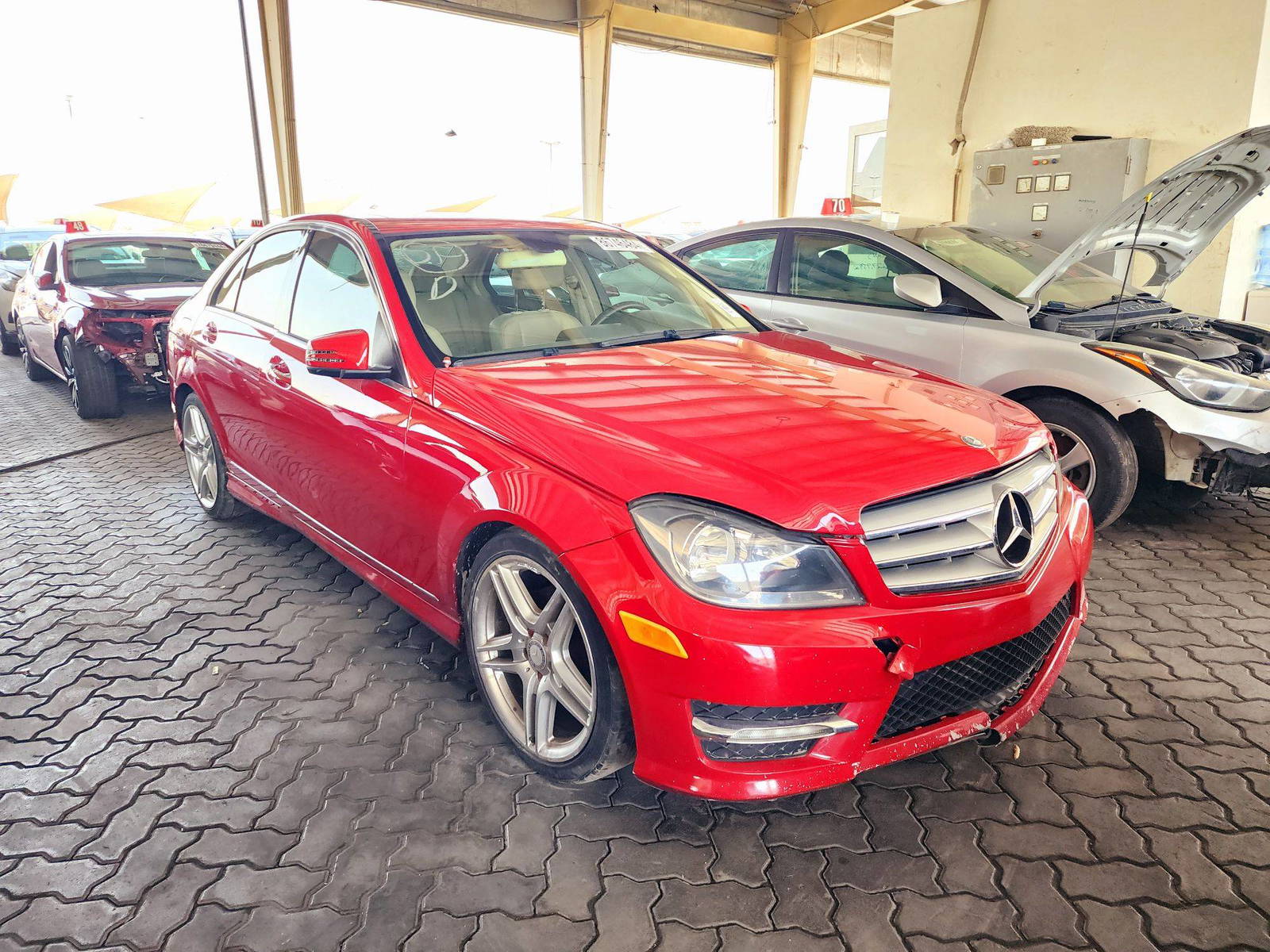 2012 MERCEDES BENZ C300 — 127395 Miles — Lot 8CR240476 — Souq - Marhaba Auctions Used Cars - Image 4