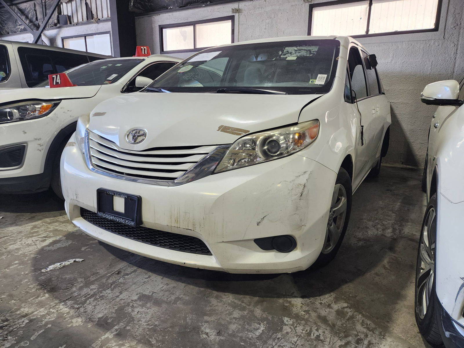 2017 TOYOTA SIENNA — 175674 Miles — Lot 40633856 — Main - Marhaba Auctions Used Cars - Image 28