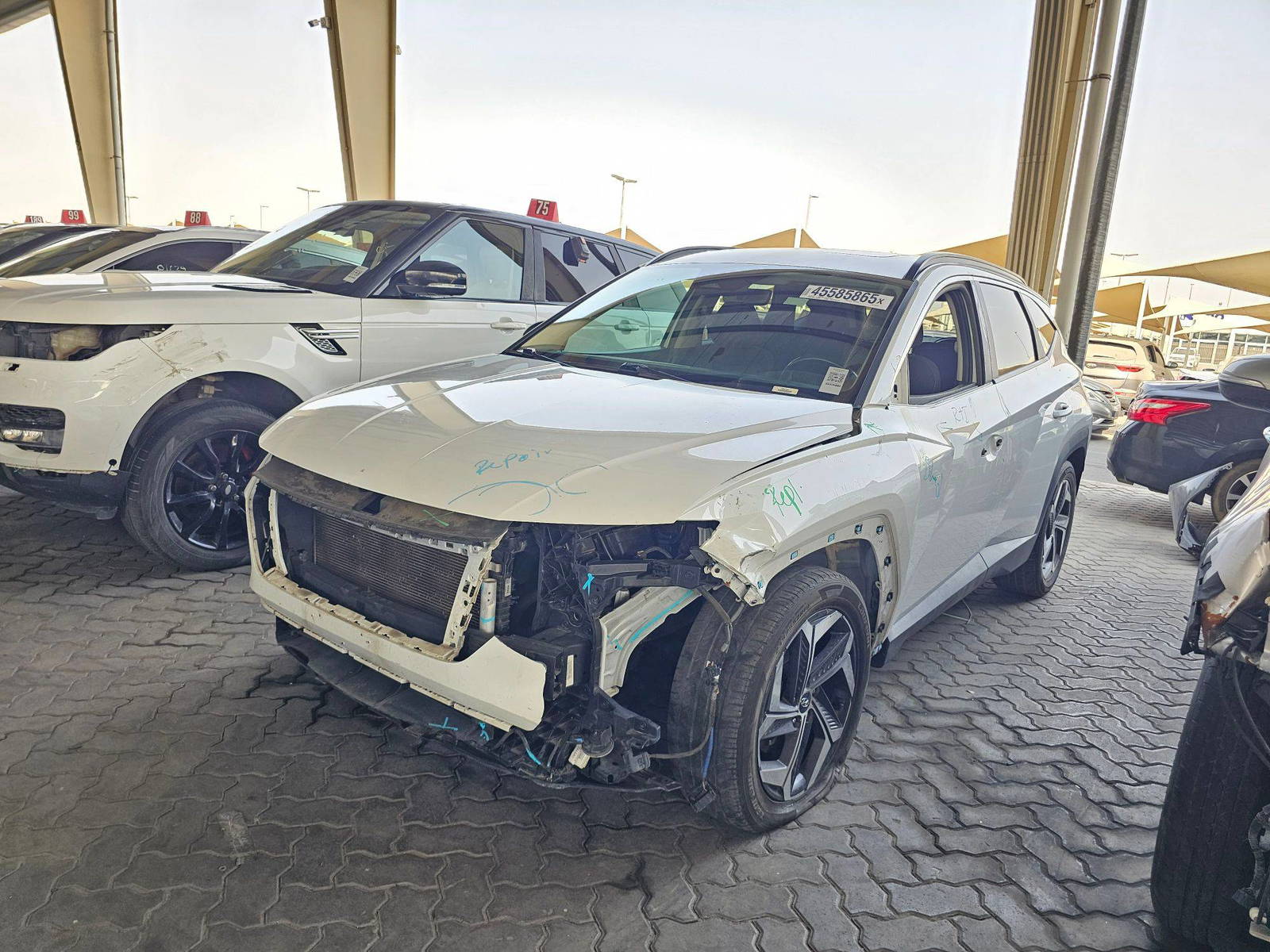 2022 HYUNDAI TUCSON — 105476 Miles — Lot AE6NH002177 — Souq - Marhaba Auctions Used Cars - Image 5