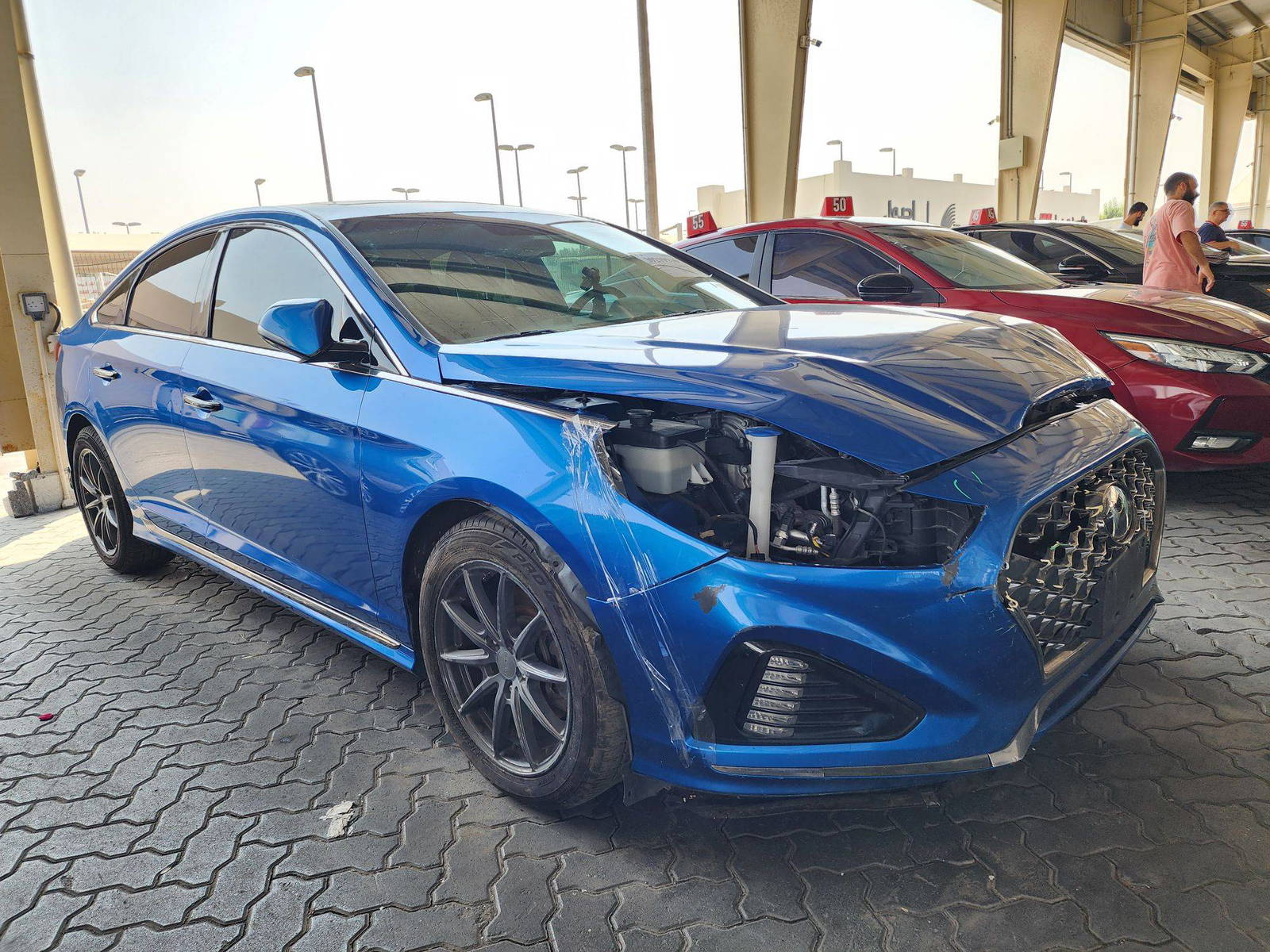 2019 HYUNDAI SONATA — 267786 Miles — Lot KH744524 — Souq - Marhaba Auctions Used Cars - Image 4