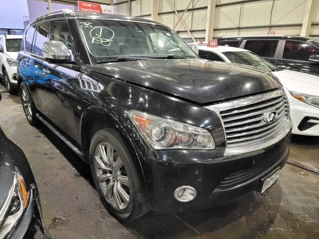 2014 INFINITI QX80 — 222850 Miles — Lot 6E9066652 — Main - Marhaba Auctions Used Cars - Image 4
